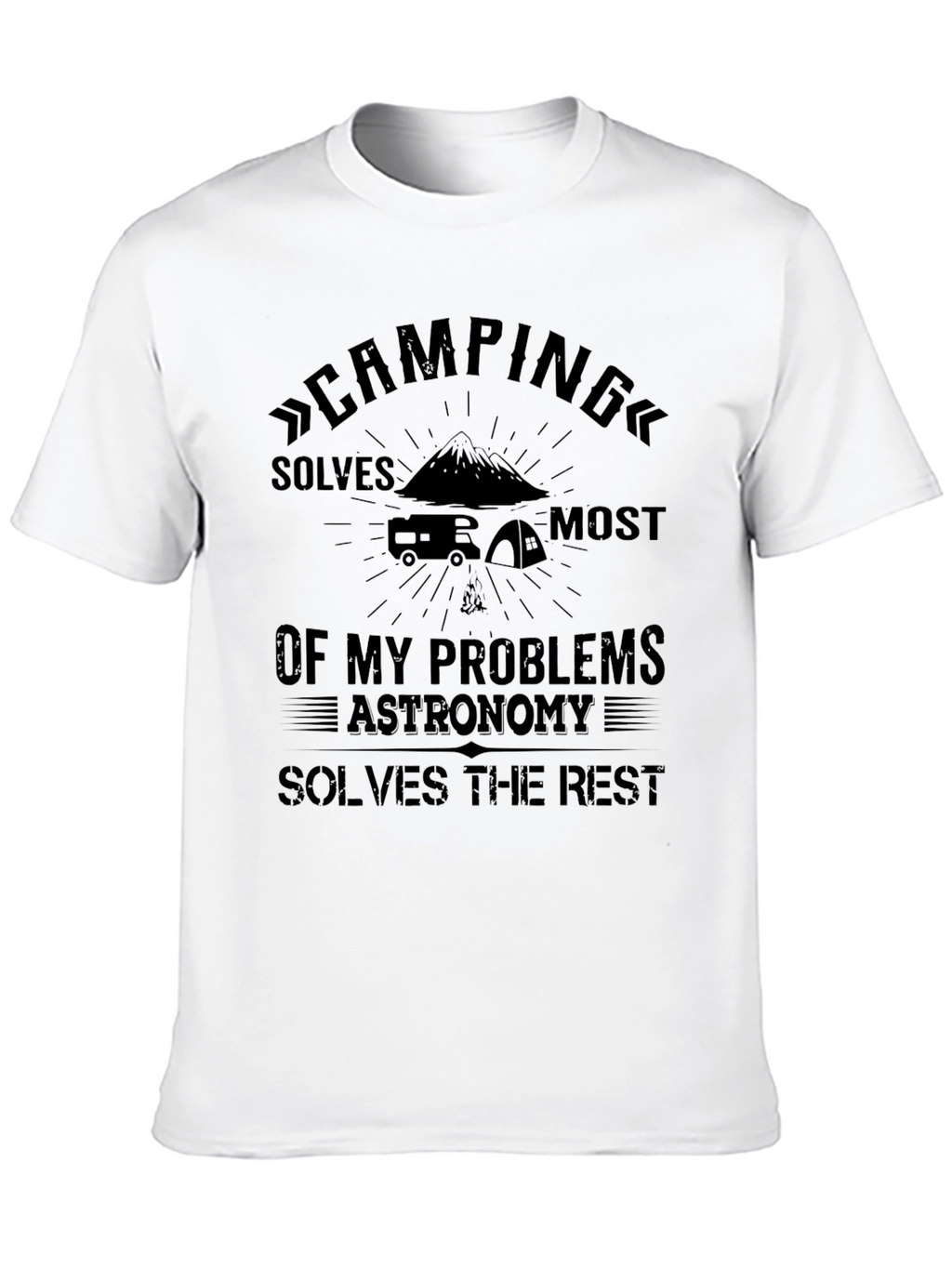 Camping and Astronomy T-Shirt