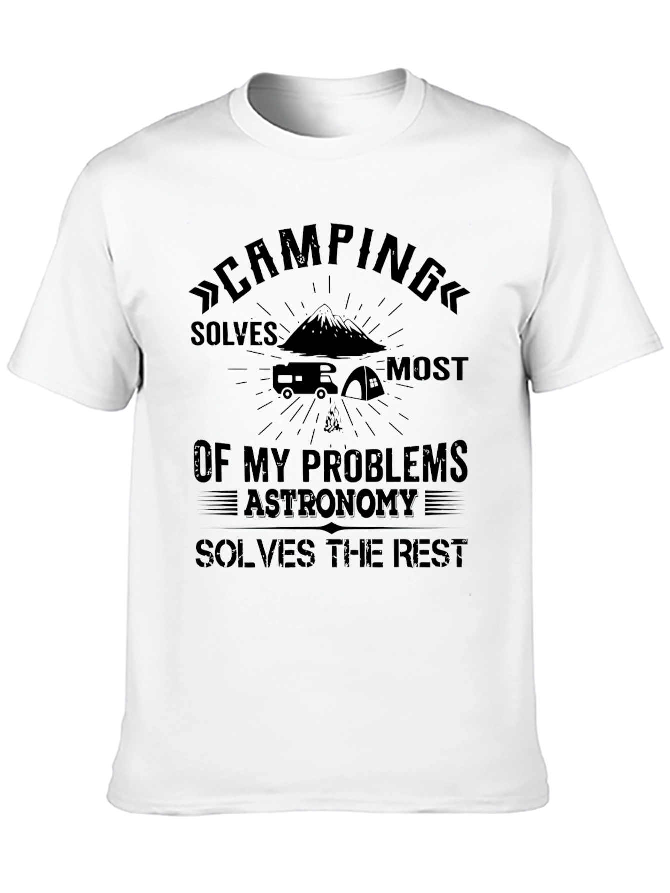 Camping and Astronomy T-Shirt