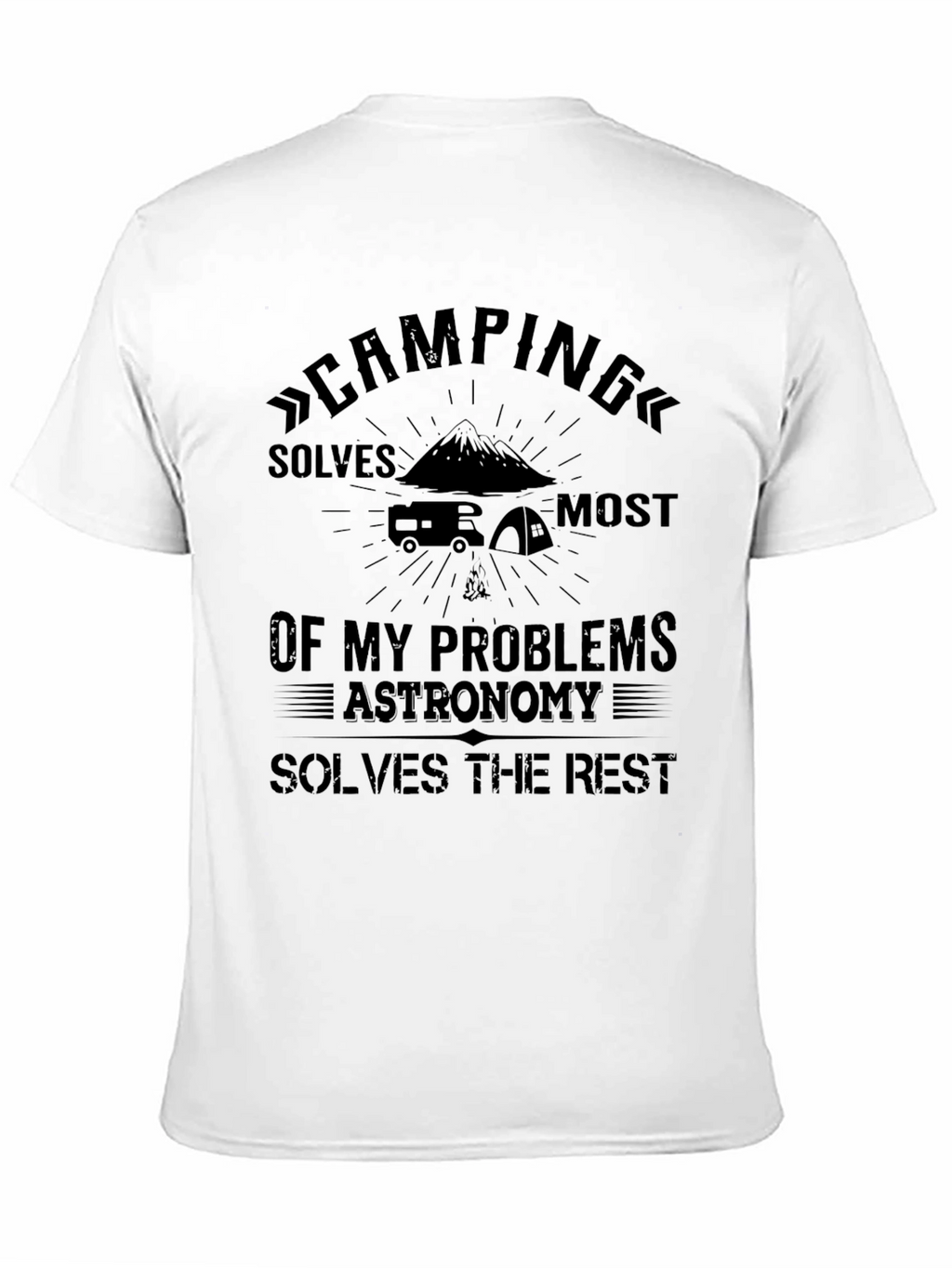 Camping and Astronomy T-Shirt