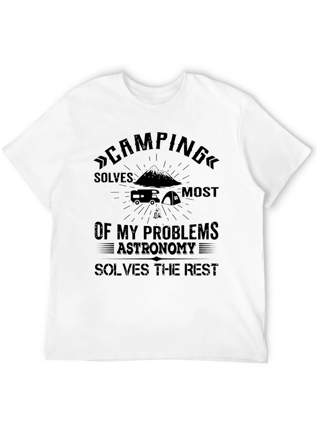 Camping and Astronomy T-Shirt