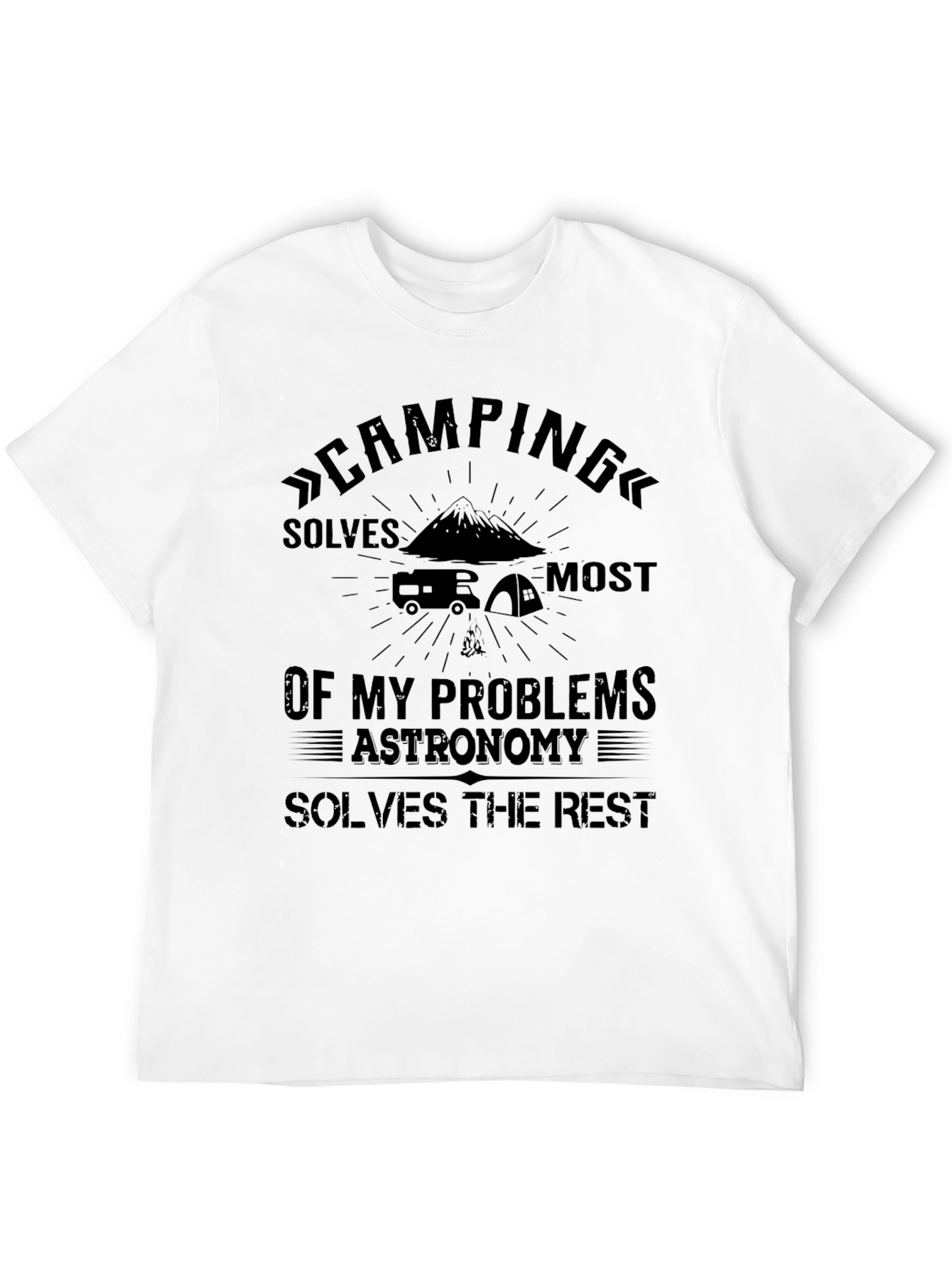 Camping and Astronomy T-Shirt