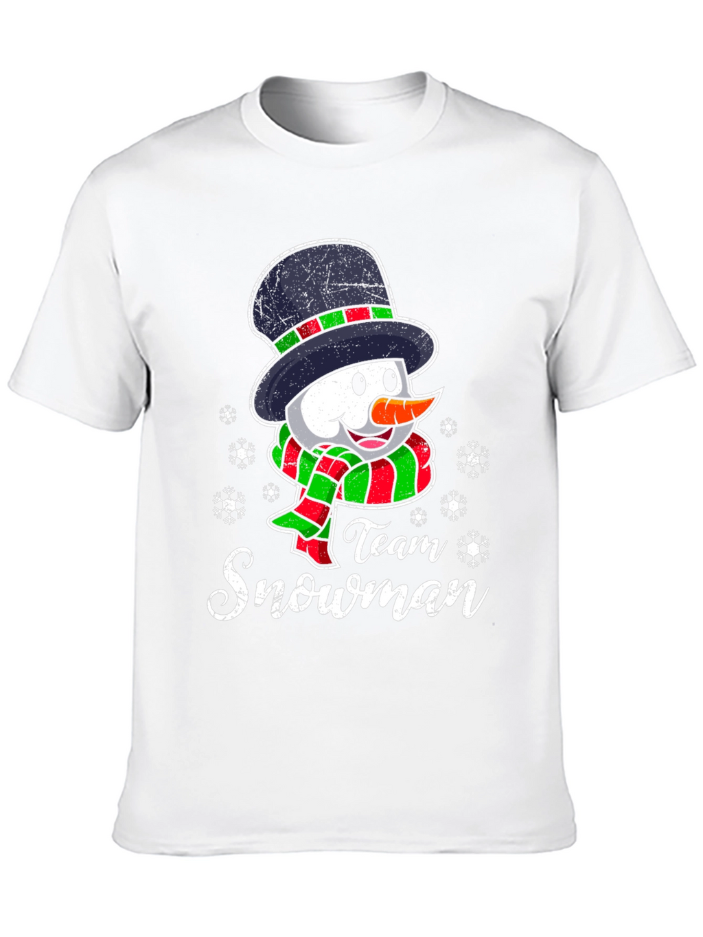 Team Snowman Graphic Tee - Holiday Fun!