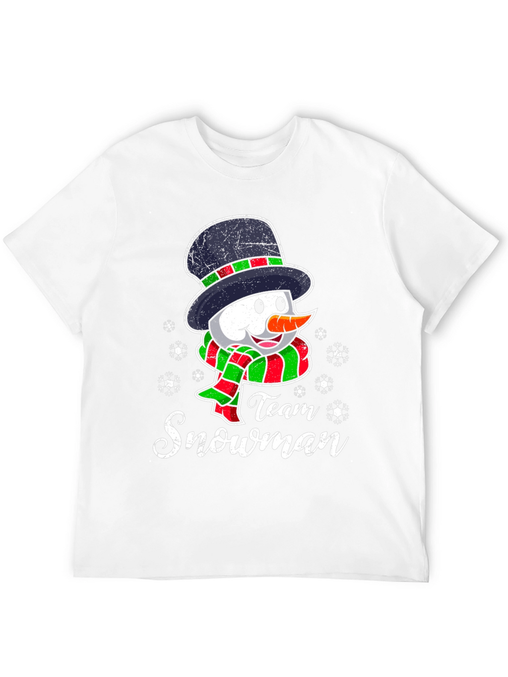 Team Snowman Graphic Tee - Holiday Fun!