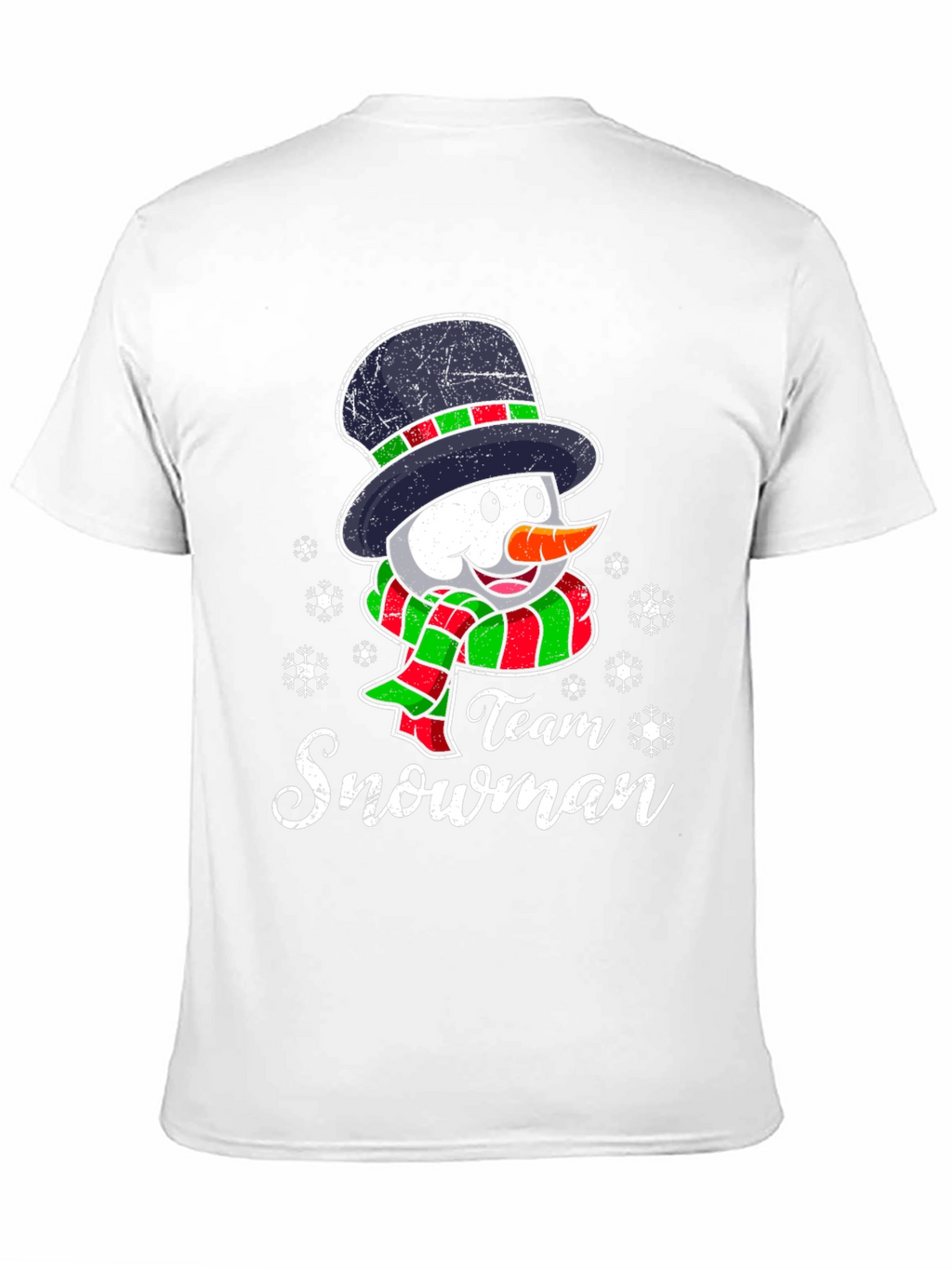 Team Snowman Graphic Tee - Holiday Fun!