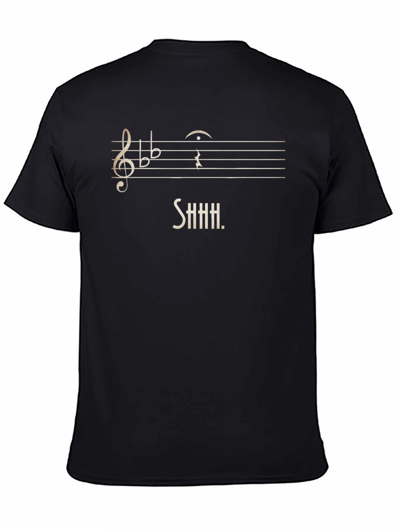 Musical Shhh T-Shirt - Funny Music Humor Tee