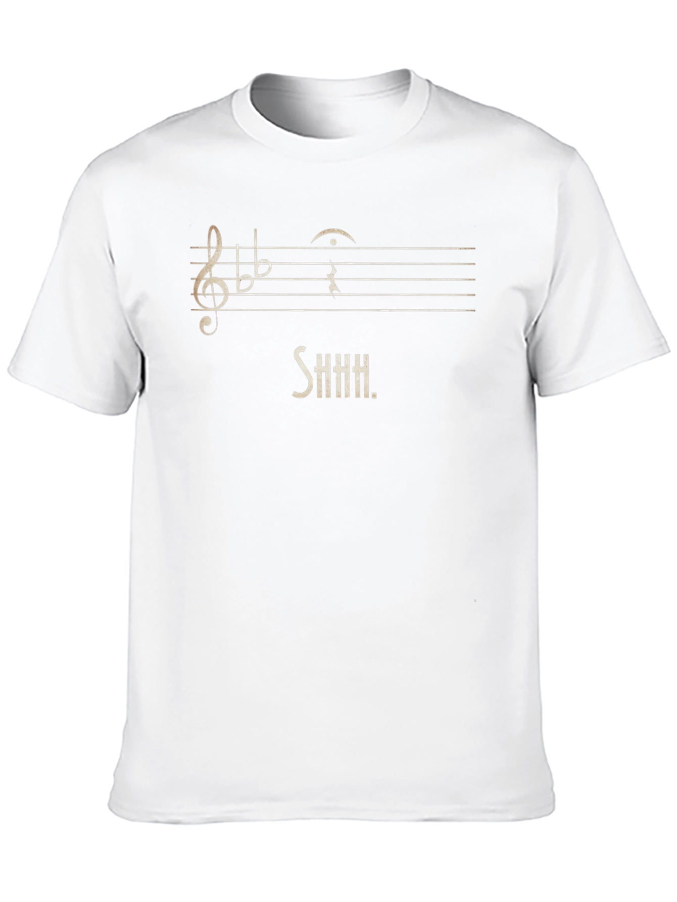 Musical Shhh T-Shirt - Funny Music Humor Tee