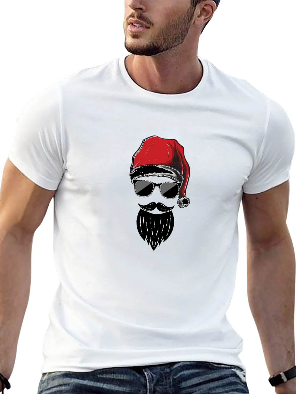 Cool Santa T-Shirt - Holiday Style