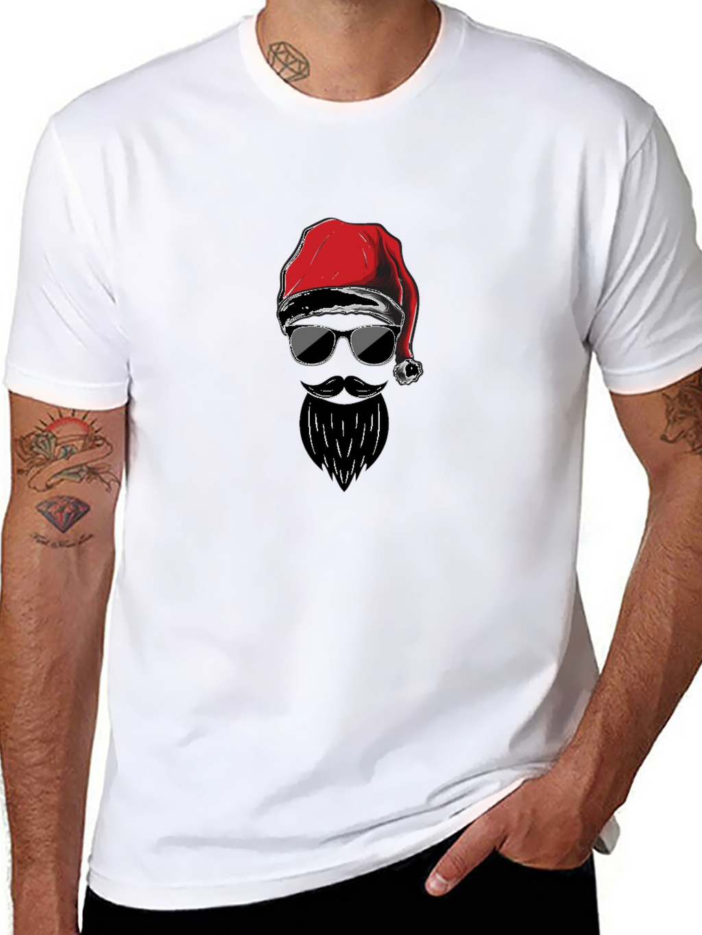 Cool Santa T-Shirt - Holiday Style