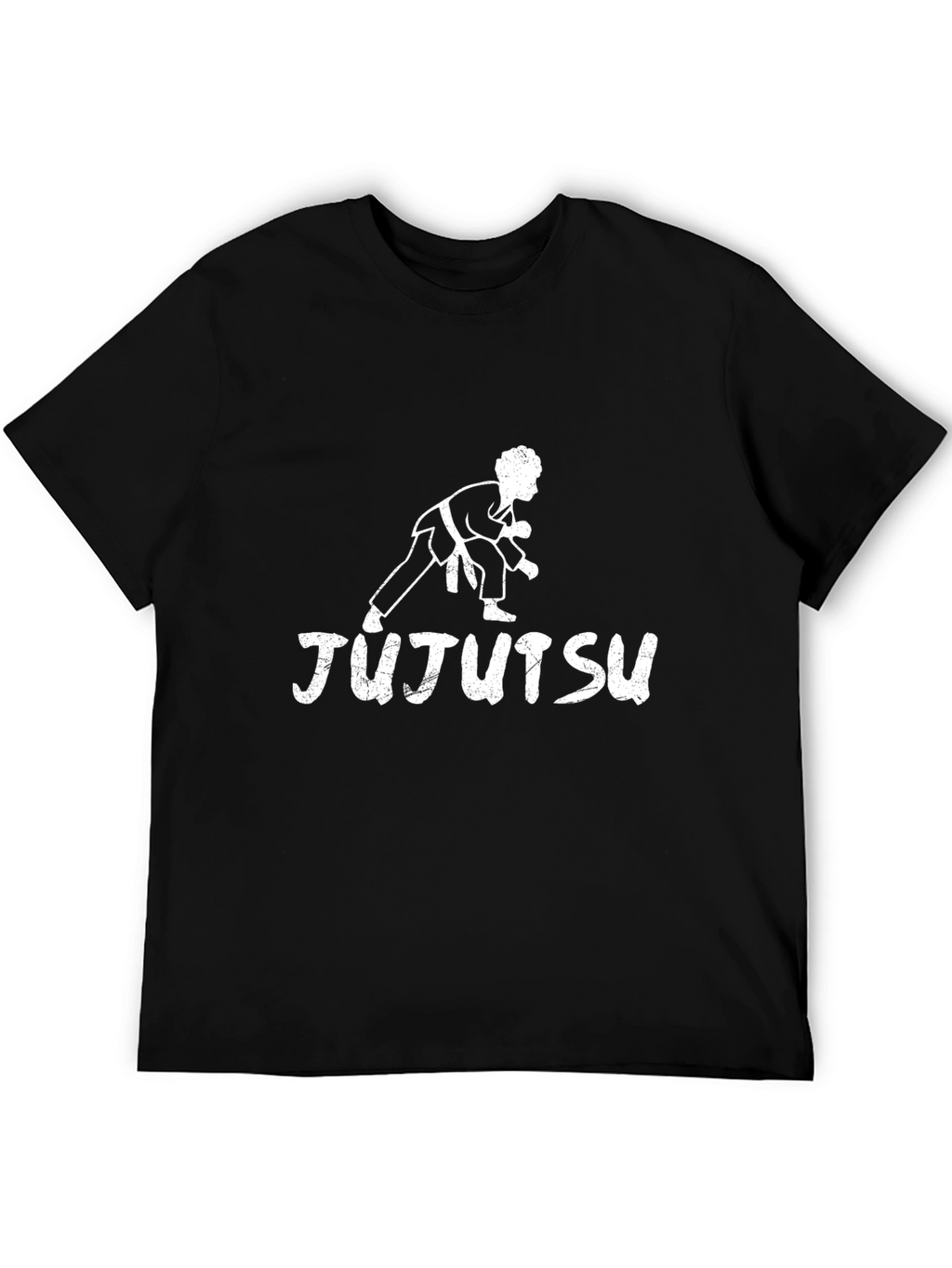 Jujutsu Martial Arts Black Graphic T-Shirt