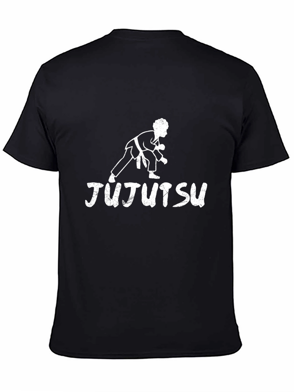 Jujutsu Martial Arts Black Graphic T-Shirt