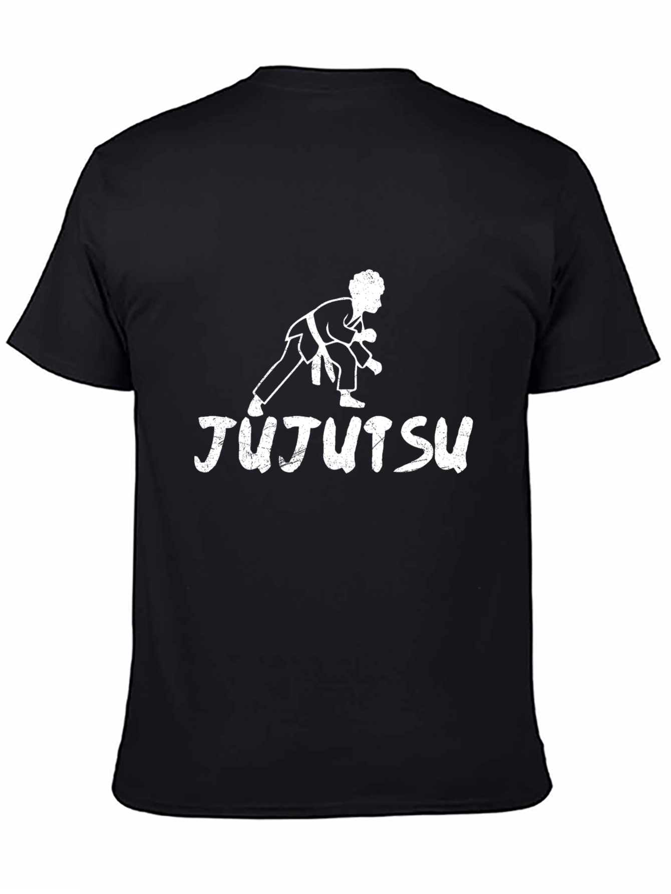 Jujutsu Martial Arts Black Graphic T-Shirt
