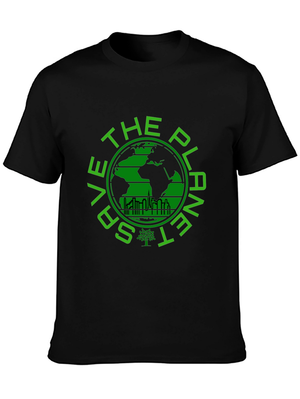 Save the Planet Graphic T-Shirt - Eco-Friendly Design