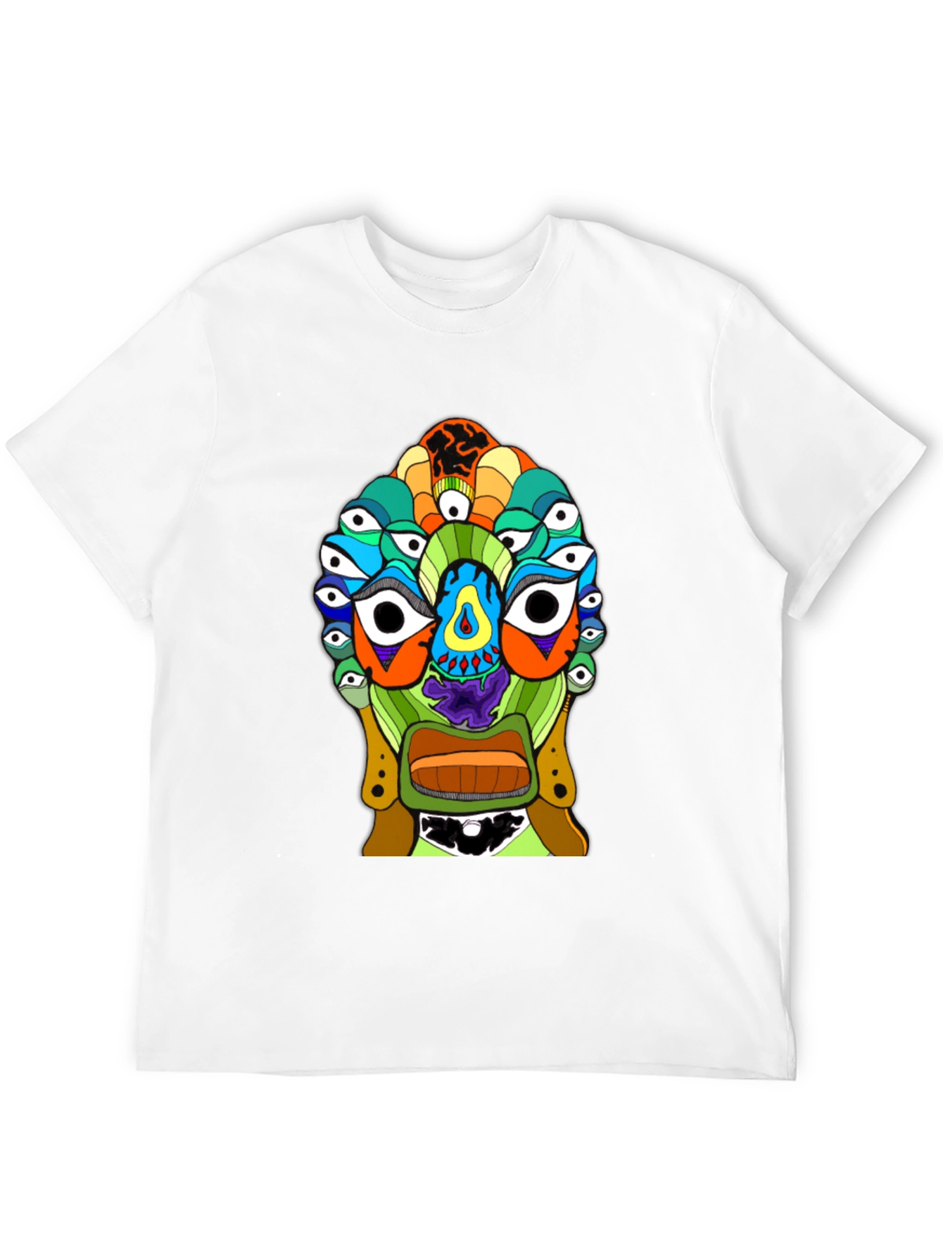Eye See You Graphic T-Shirt - Black Cotton Tee