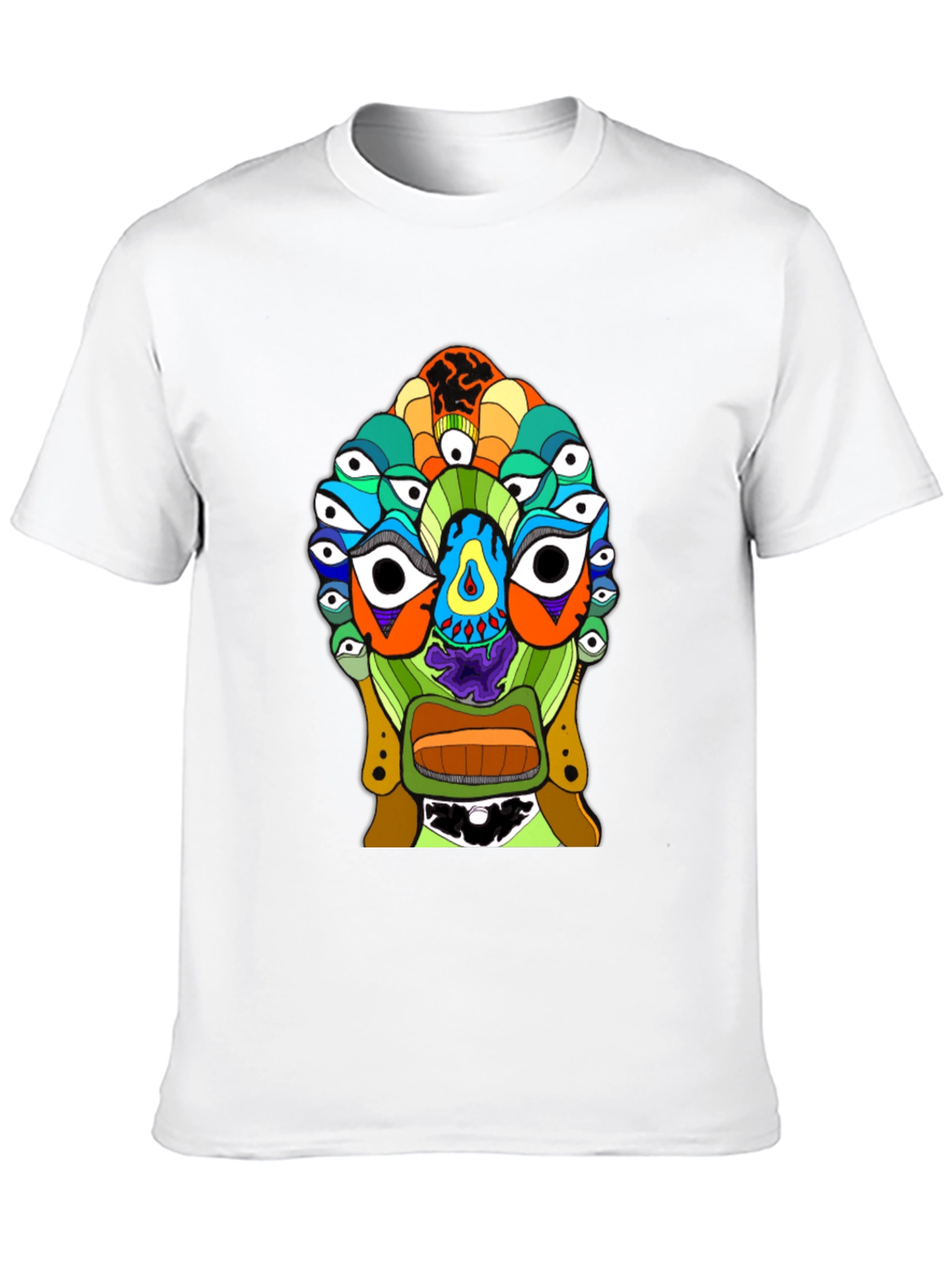 Eye See You Graphic T-Shirt - Black Cotton Tee