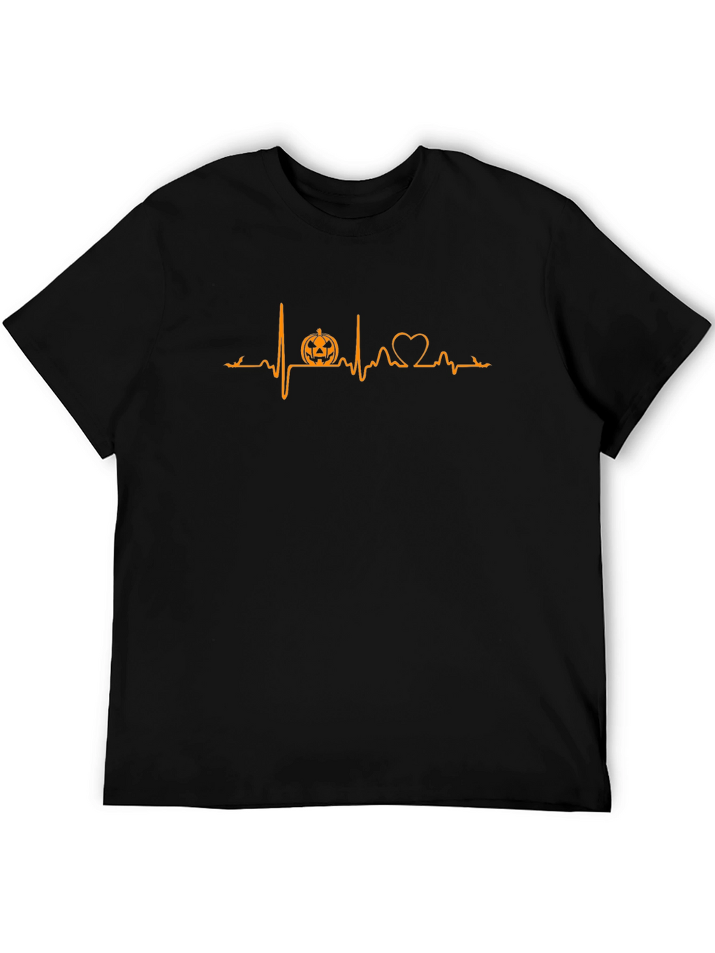 Halloween Heartbeat T-Shirt - Pumpkin Love!