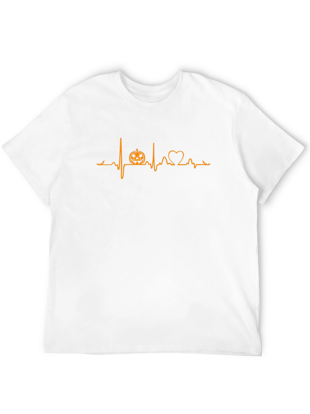 Halloween Heartbeat T-Shirt - Pumpkin Love!