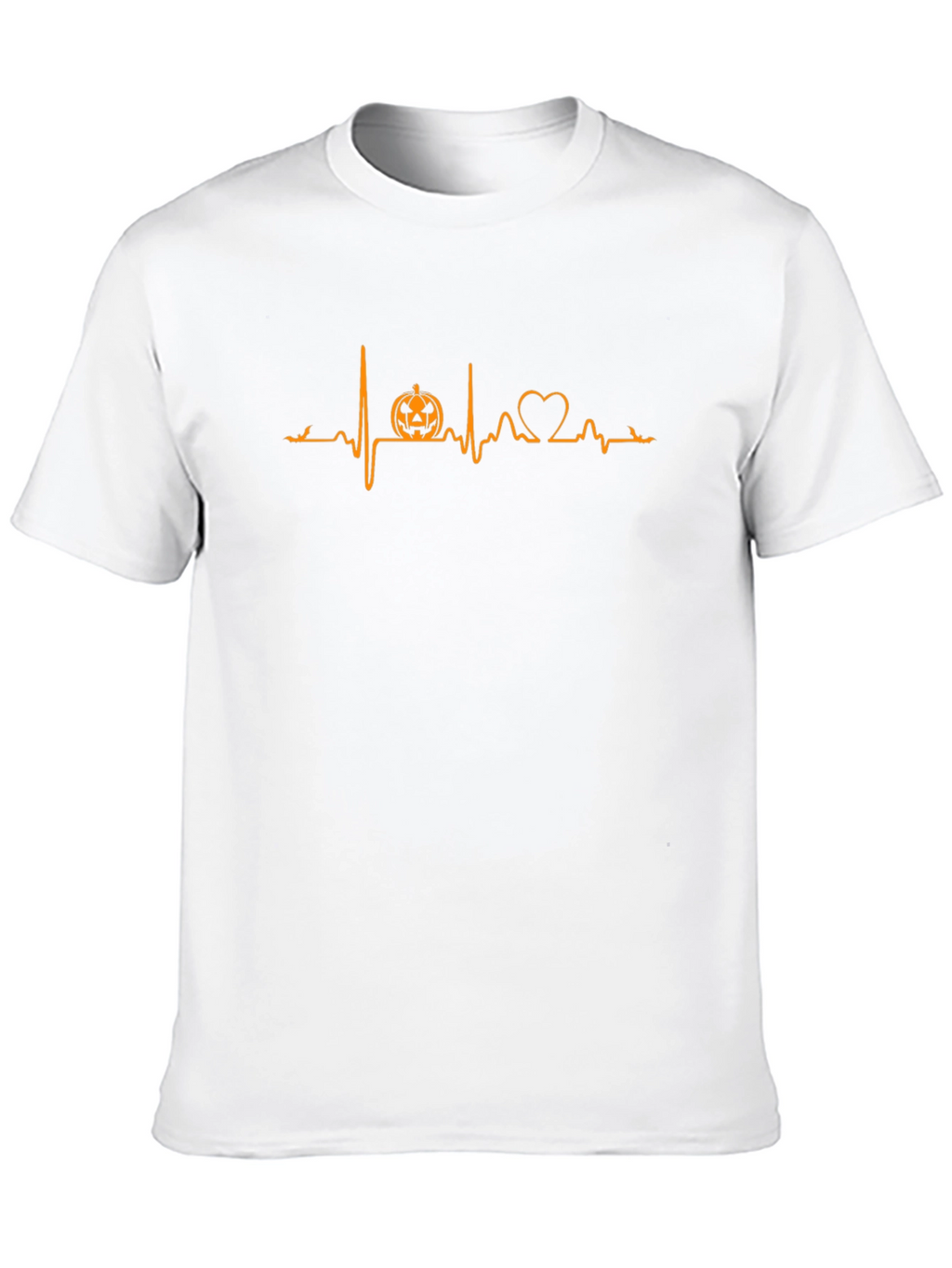 Halloween Heartbeat T-Shirt - Pumpkin Love!