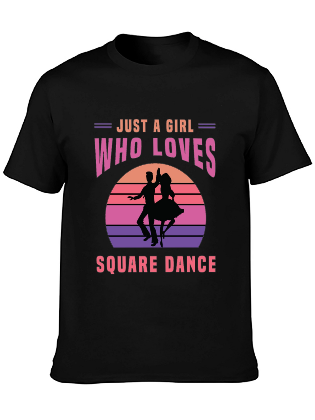 Square Dance Lover T-Shirt for Girls