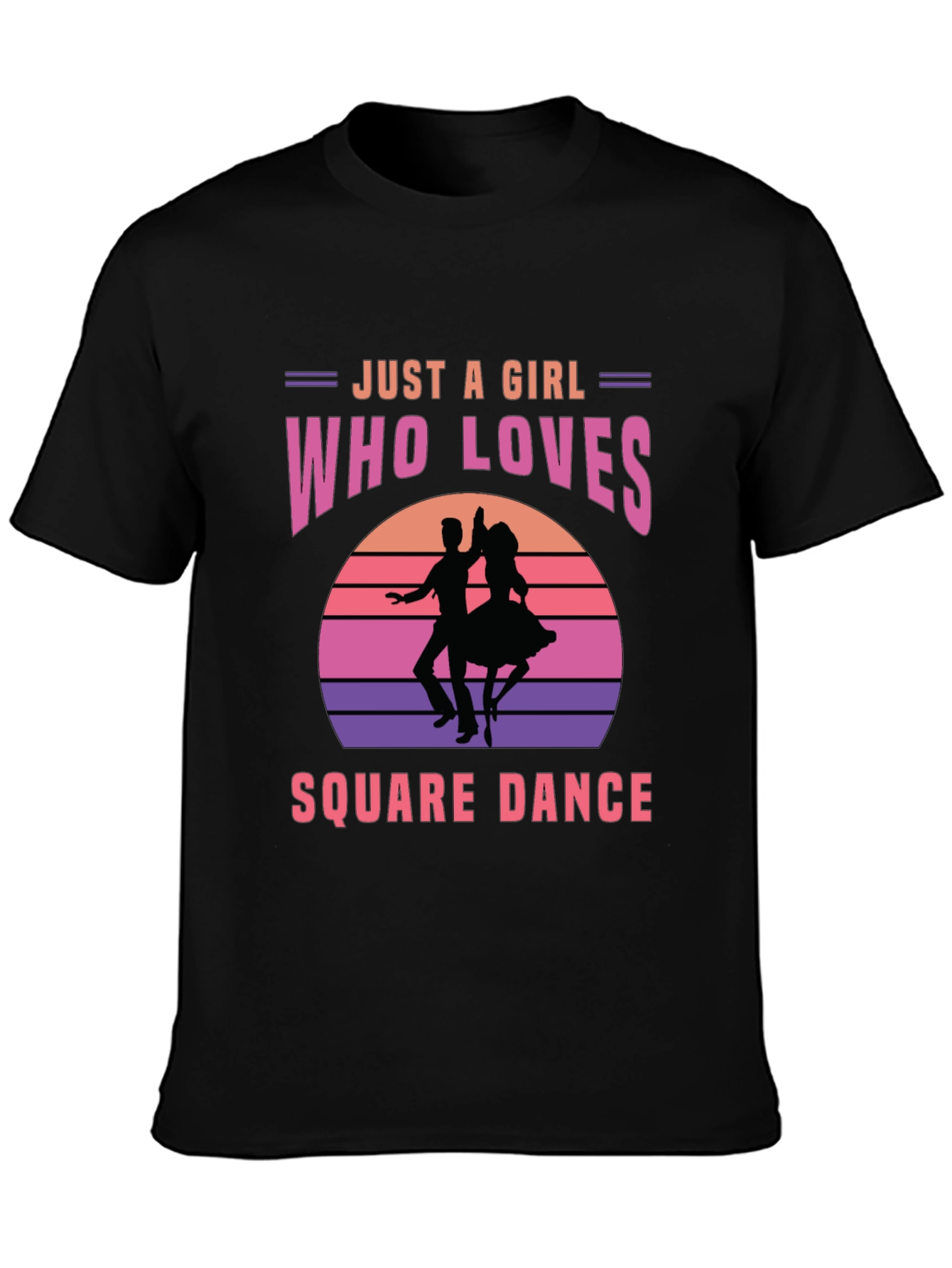 Square Dance Lover T-Shirt for Girls