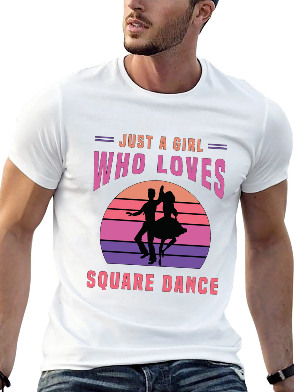 Square Dance Lover T-Shirt for Girls