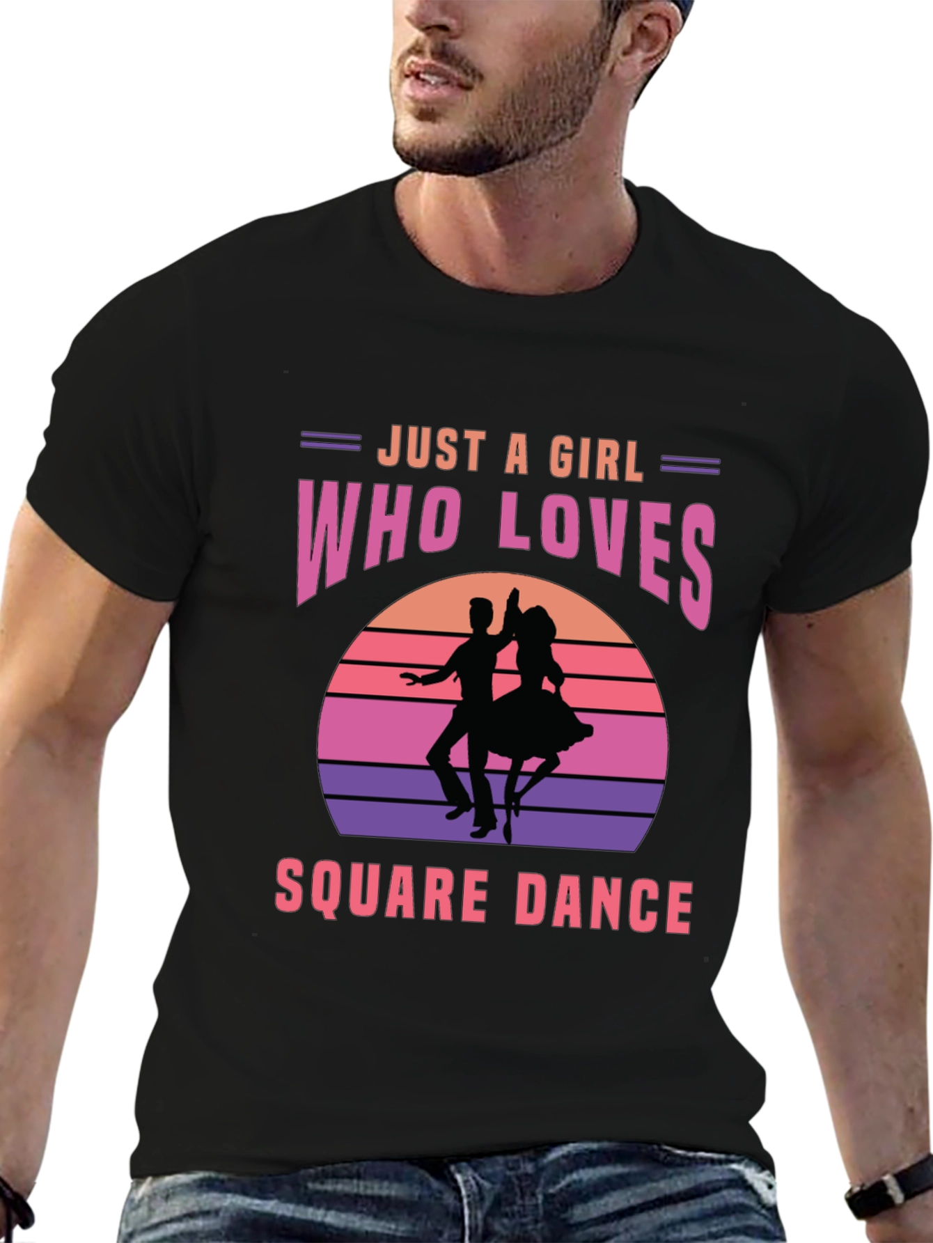 Square Dance Lover T-Shirt for Girls
