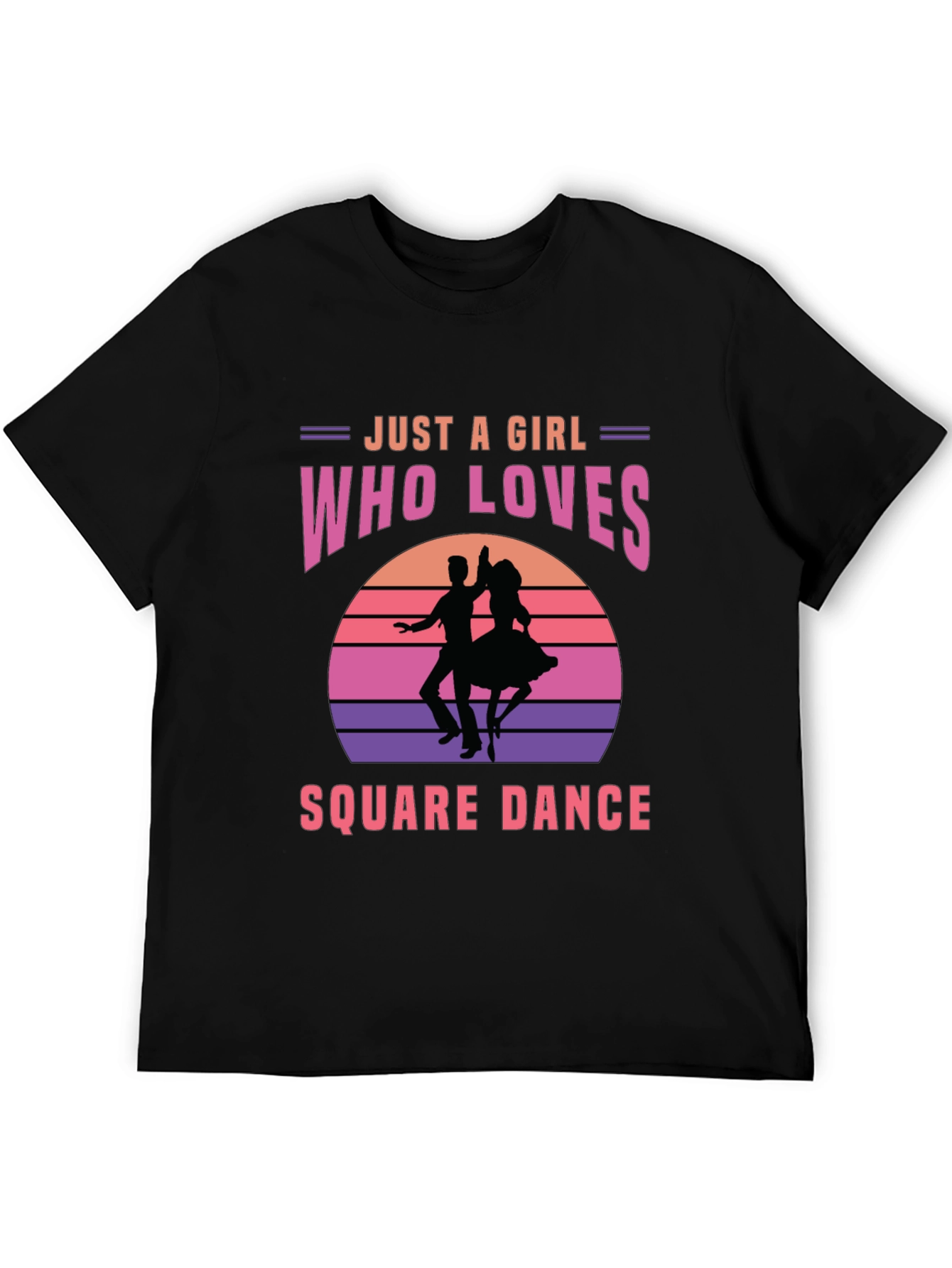 Square Dance Lover T-Shirt for Girls