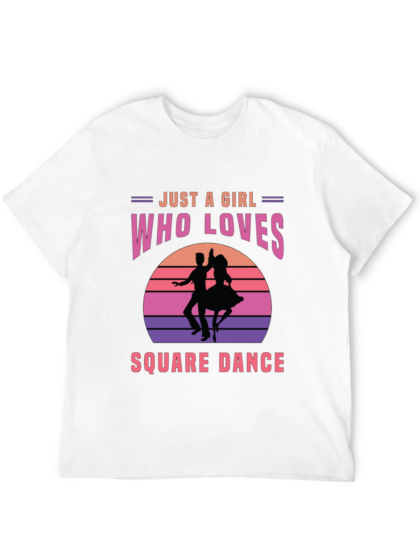 Square Dance Lover T-Shirt for Girls