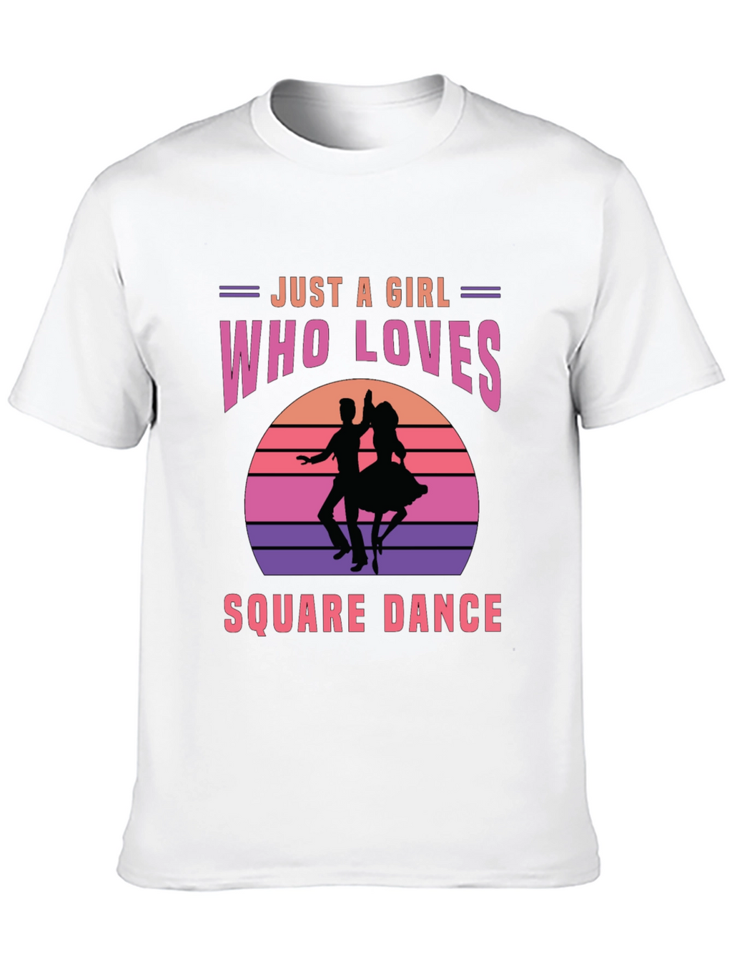 Square Dance Lover T-Shirt for Girls