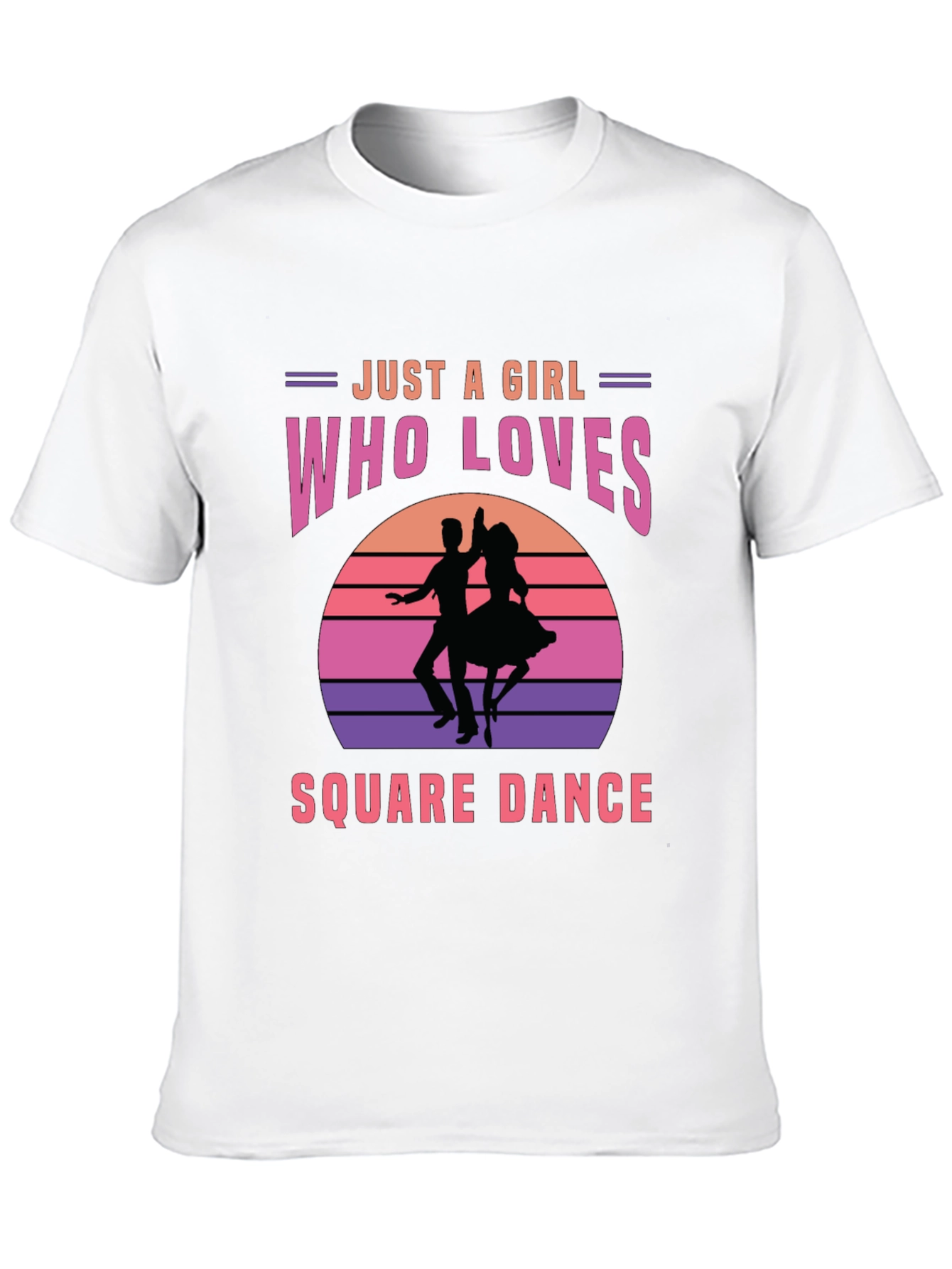 Square Dance Lover T-Shirt for Girls