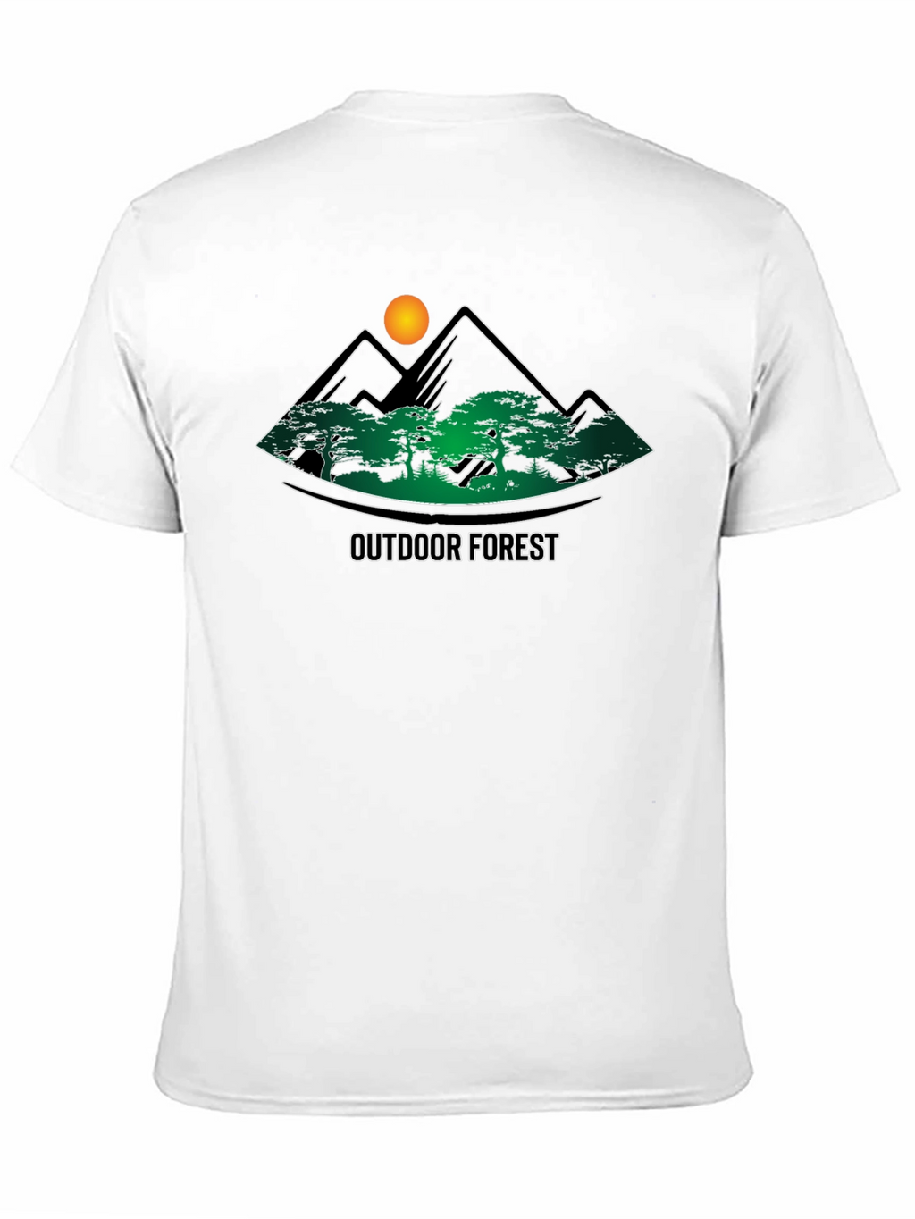Outdoor Forest Graphic T-Shirt