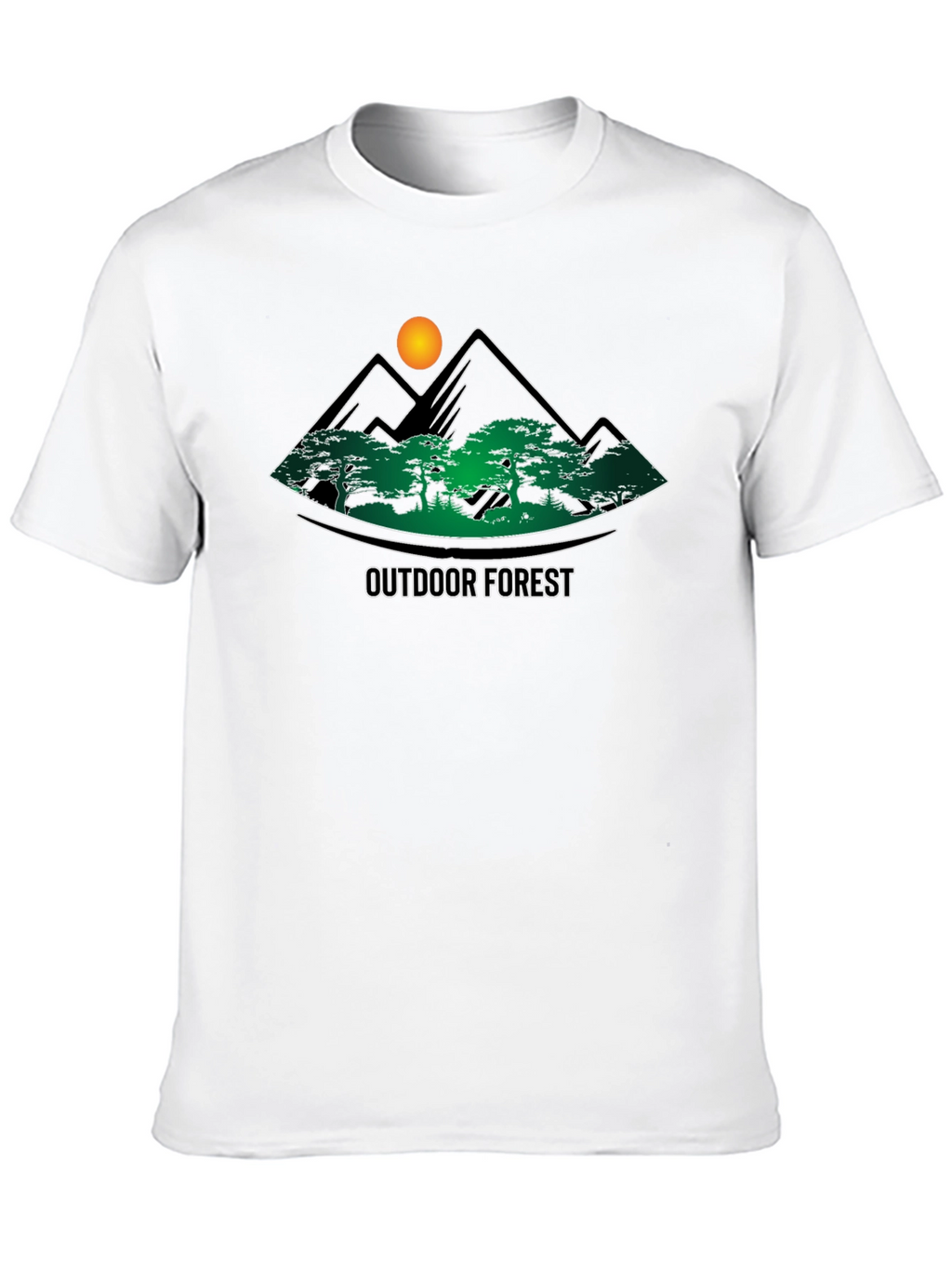 Outdoor Forest Graphic T-Shirt