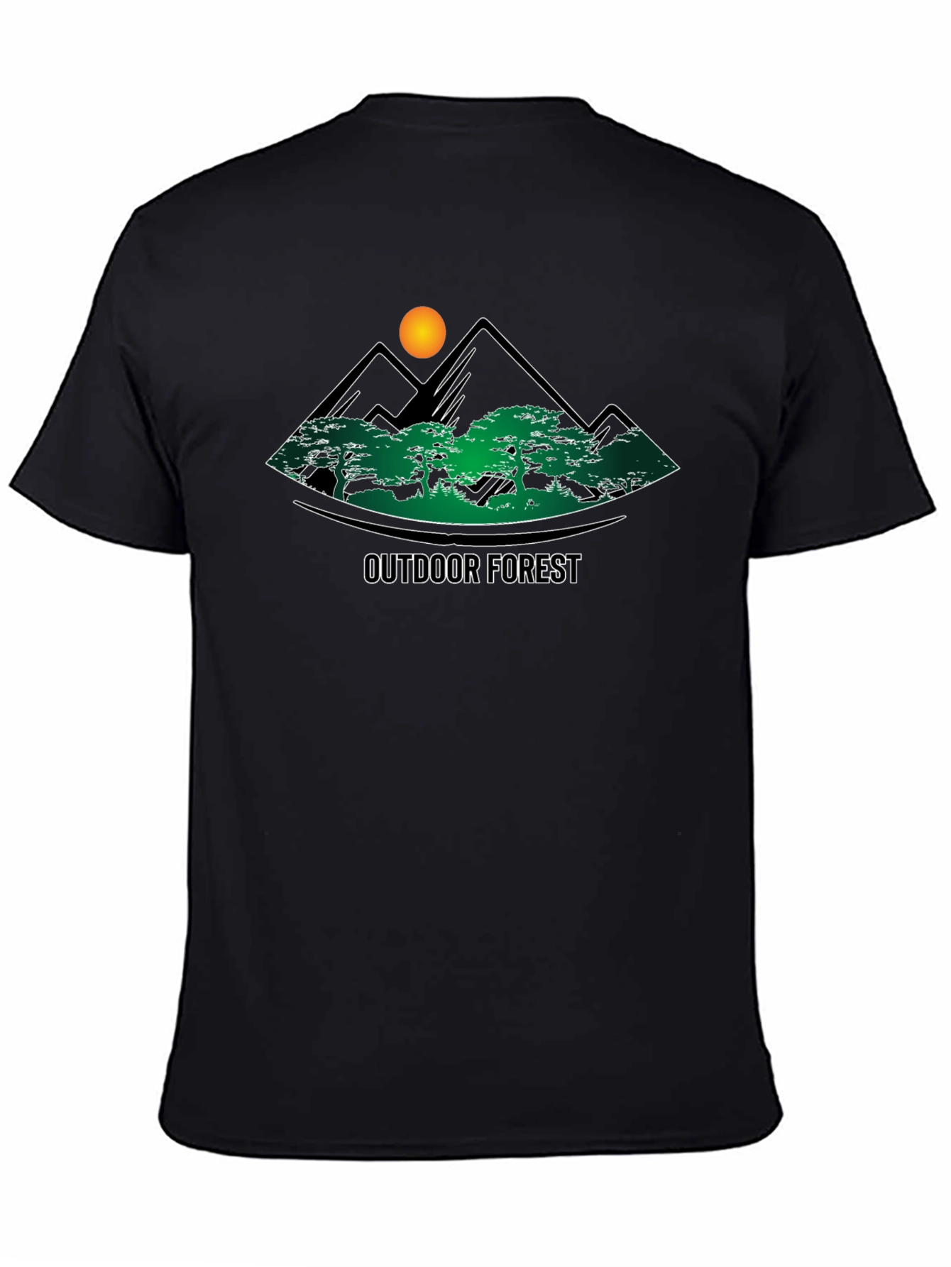 Outdoor Forest Graphic T-Shirt