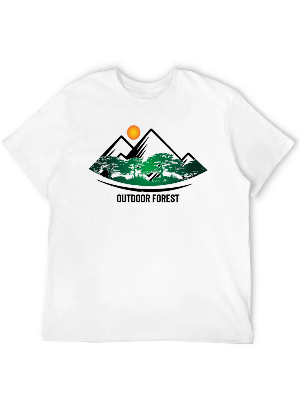 Outdoor Forest Graphic T-Shirt