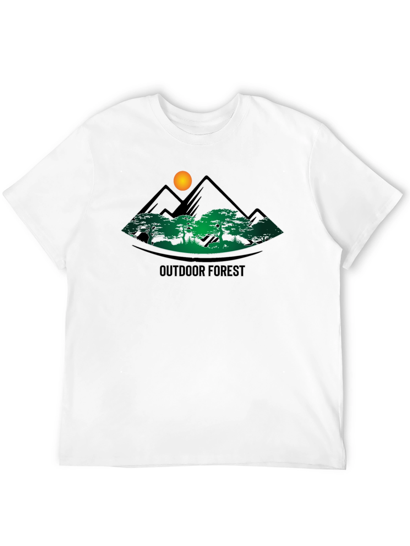 Outdoor Forest Graphic T-Shirt
