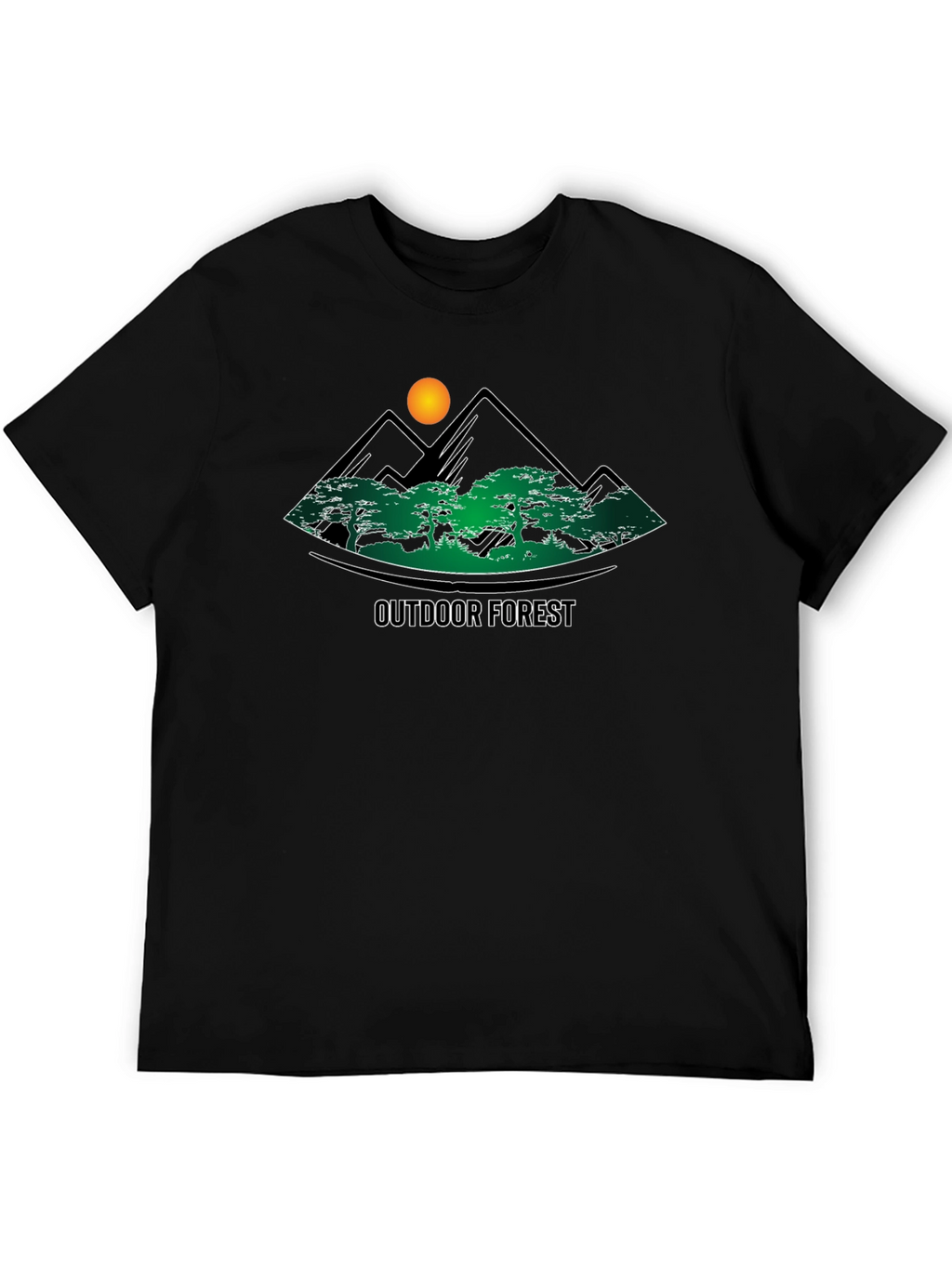 Outdoor Forest Graphic T-Shirt