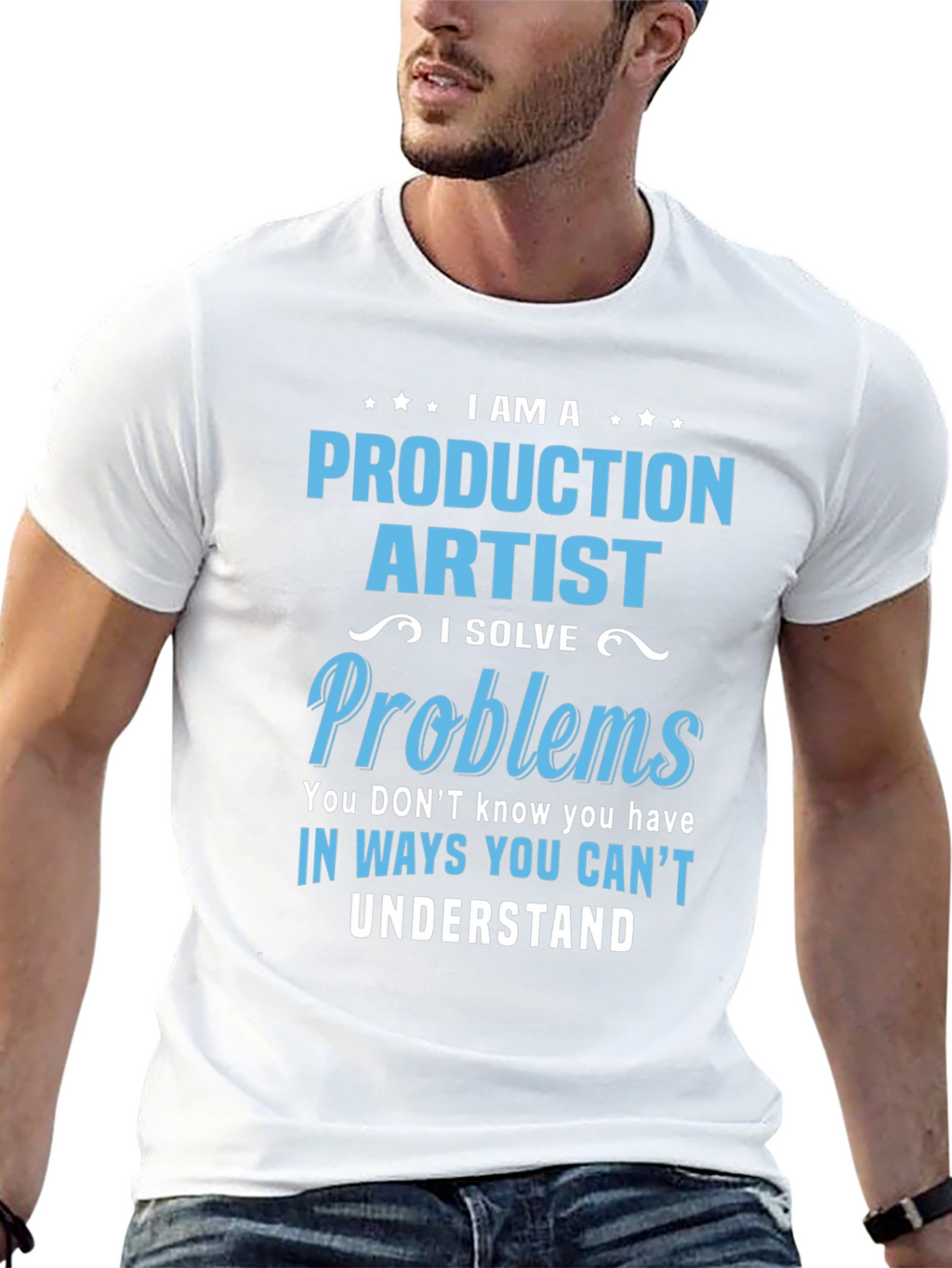Production Artist I Solve Problems T-Shirt