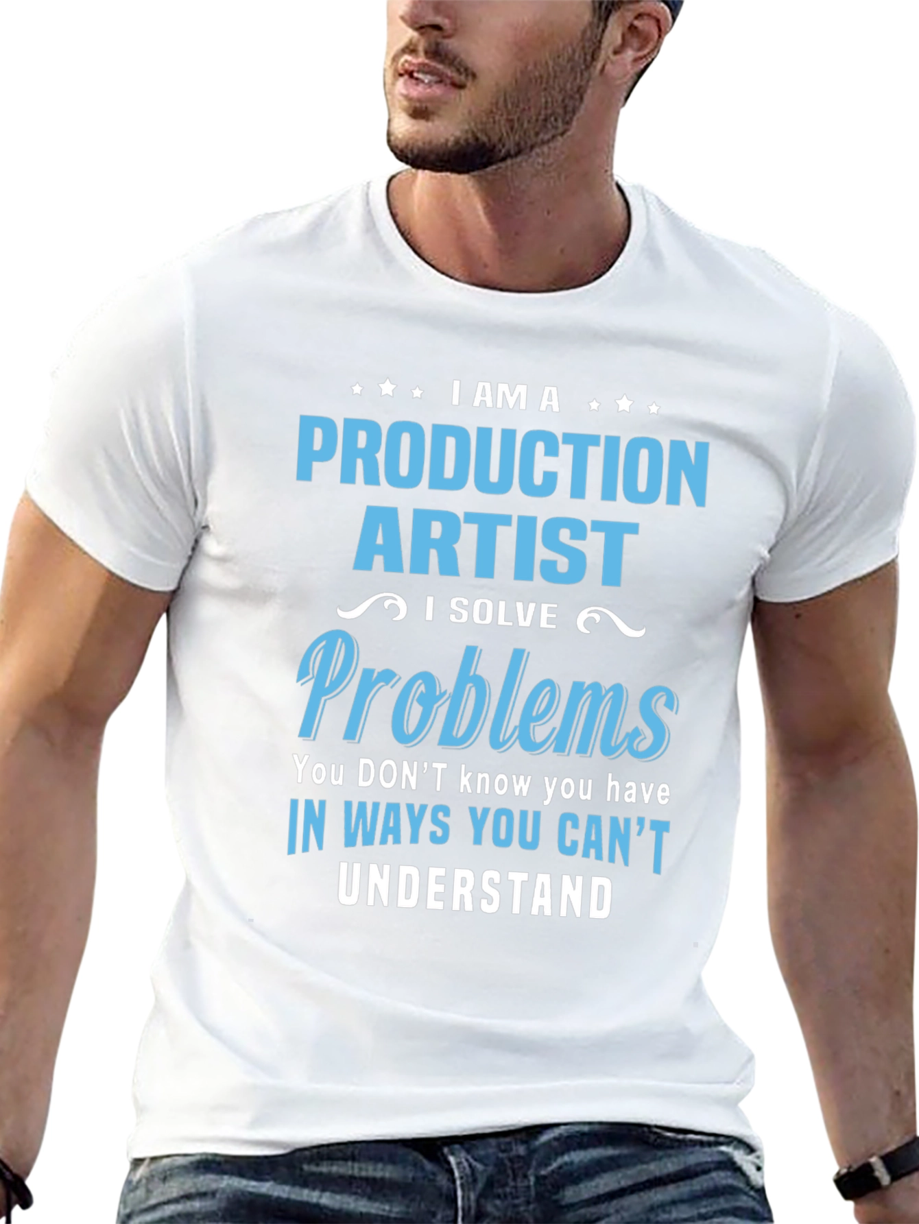 Production Artist I Solve Problems T-Shirt