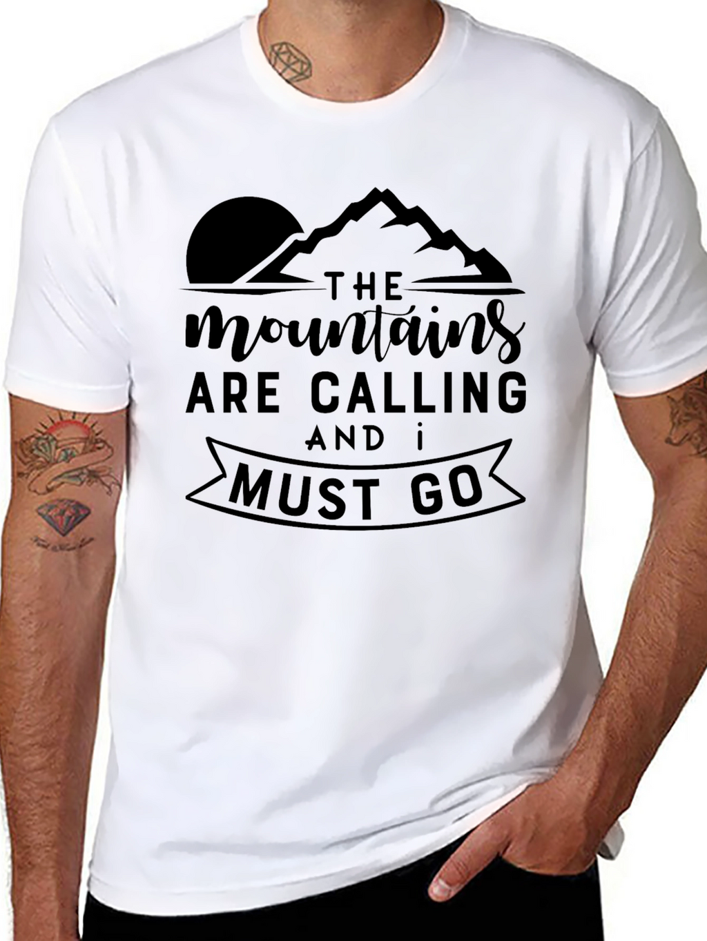 Mountains Are Calling Graphic Tee
