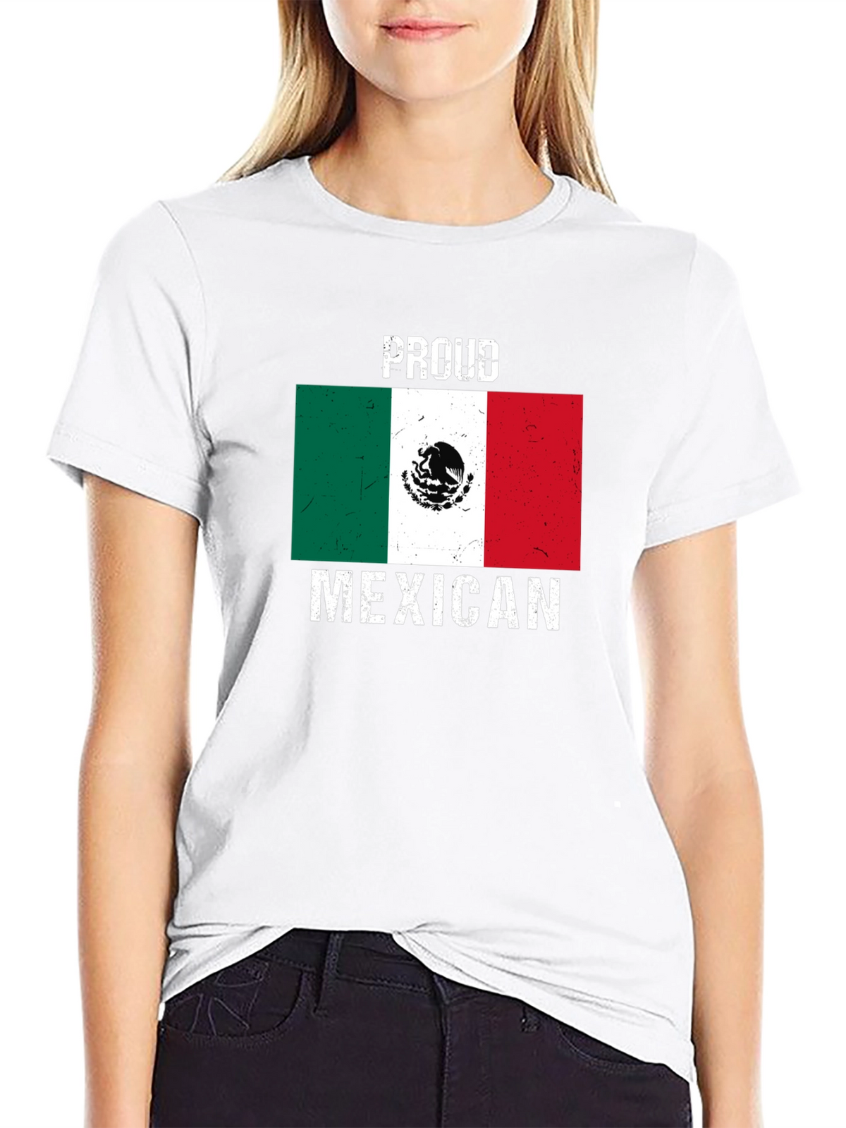 Proud Mexican Flag T-Shirt - Heritage Pride