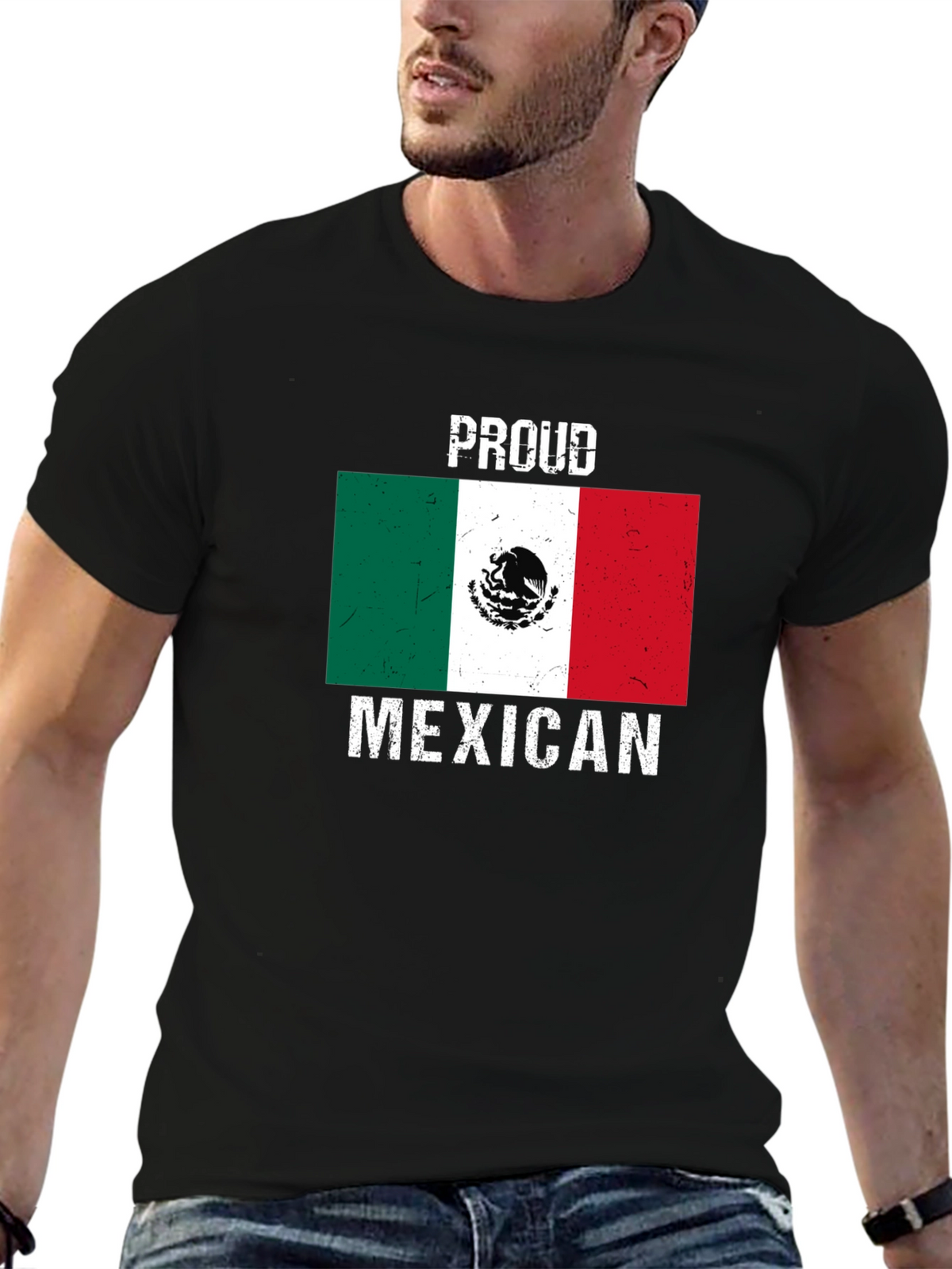 Proud Mexican Flag T-Shirt - Heritage Pride
