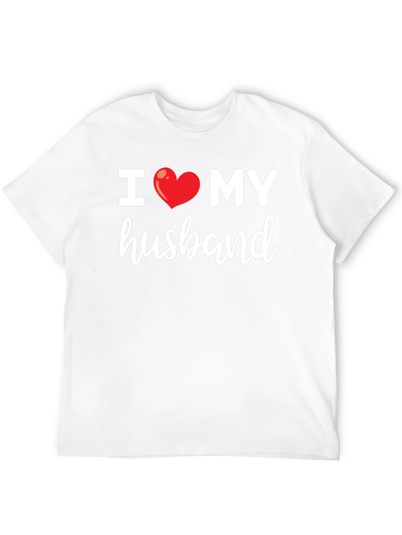 I Heart My Husband T-Shirt - Cute Wife Gift