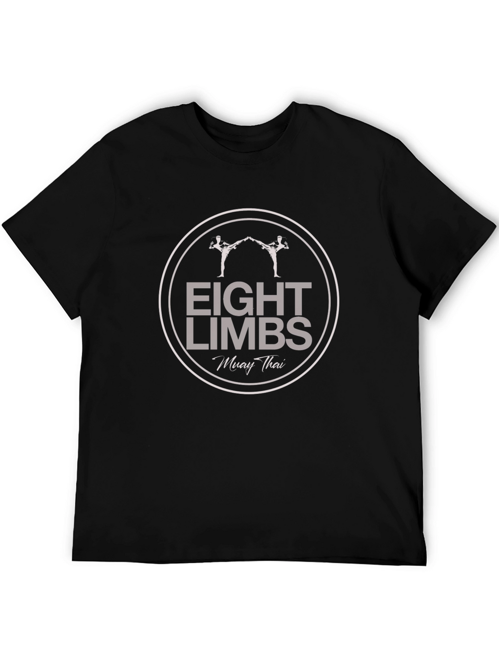 Eight Limbs Muay Thai Graphic T-Shirt - Black