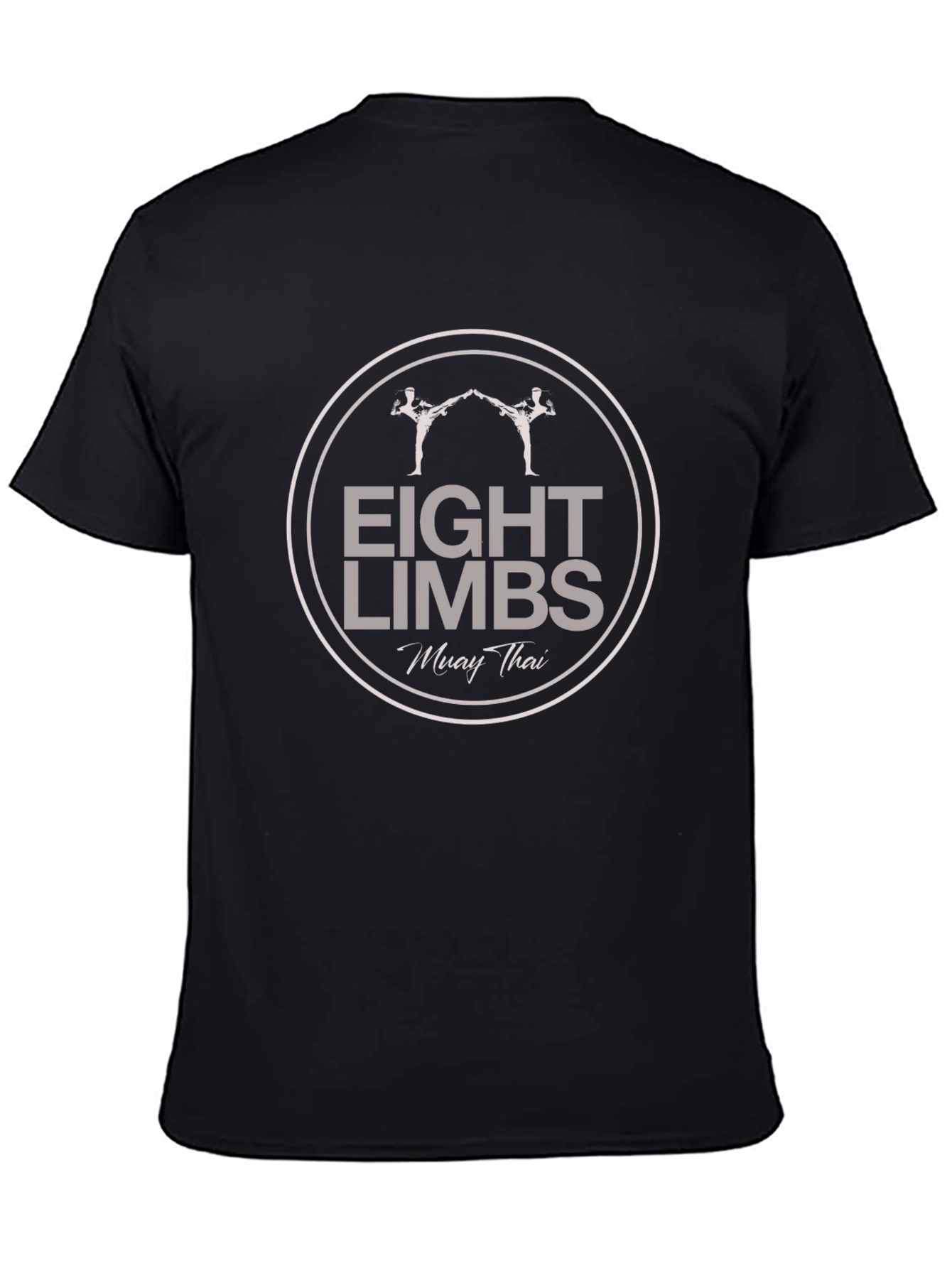 Eight Limbs Muay Thai Graphic T-Shirt - Black