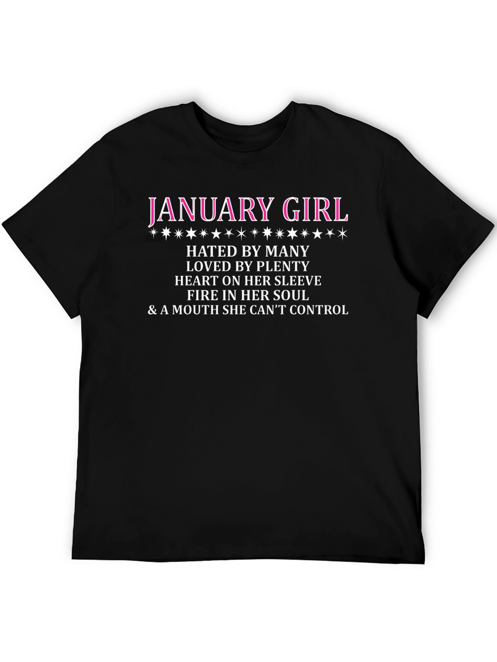 January Girl T-Shirt - Birthday Gift