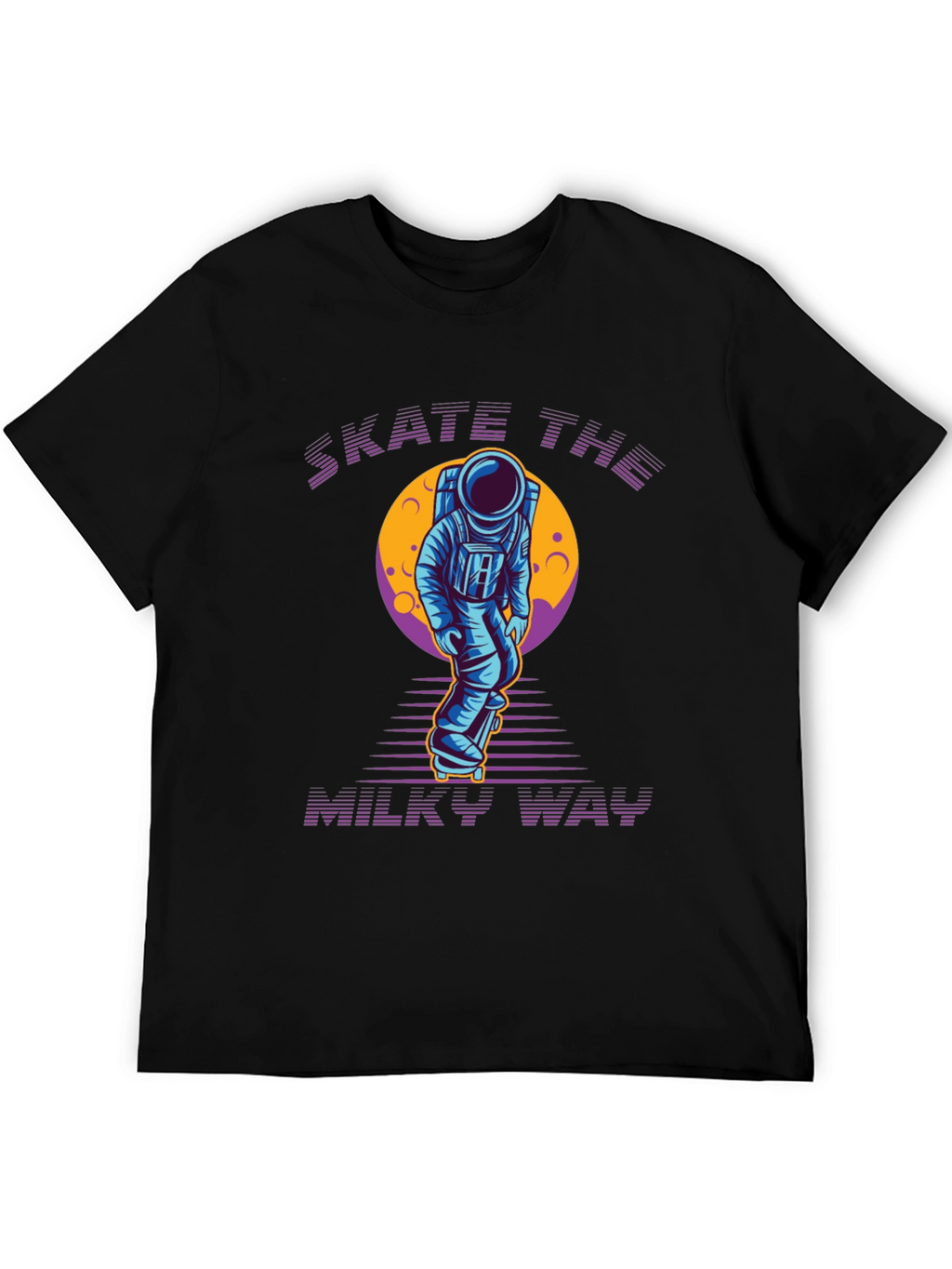 Skate the Milky Way Graphic Tee
