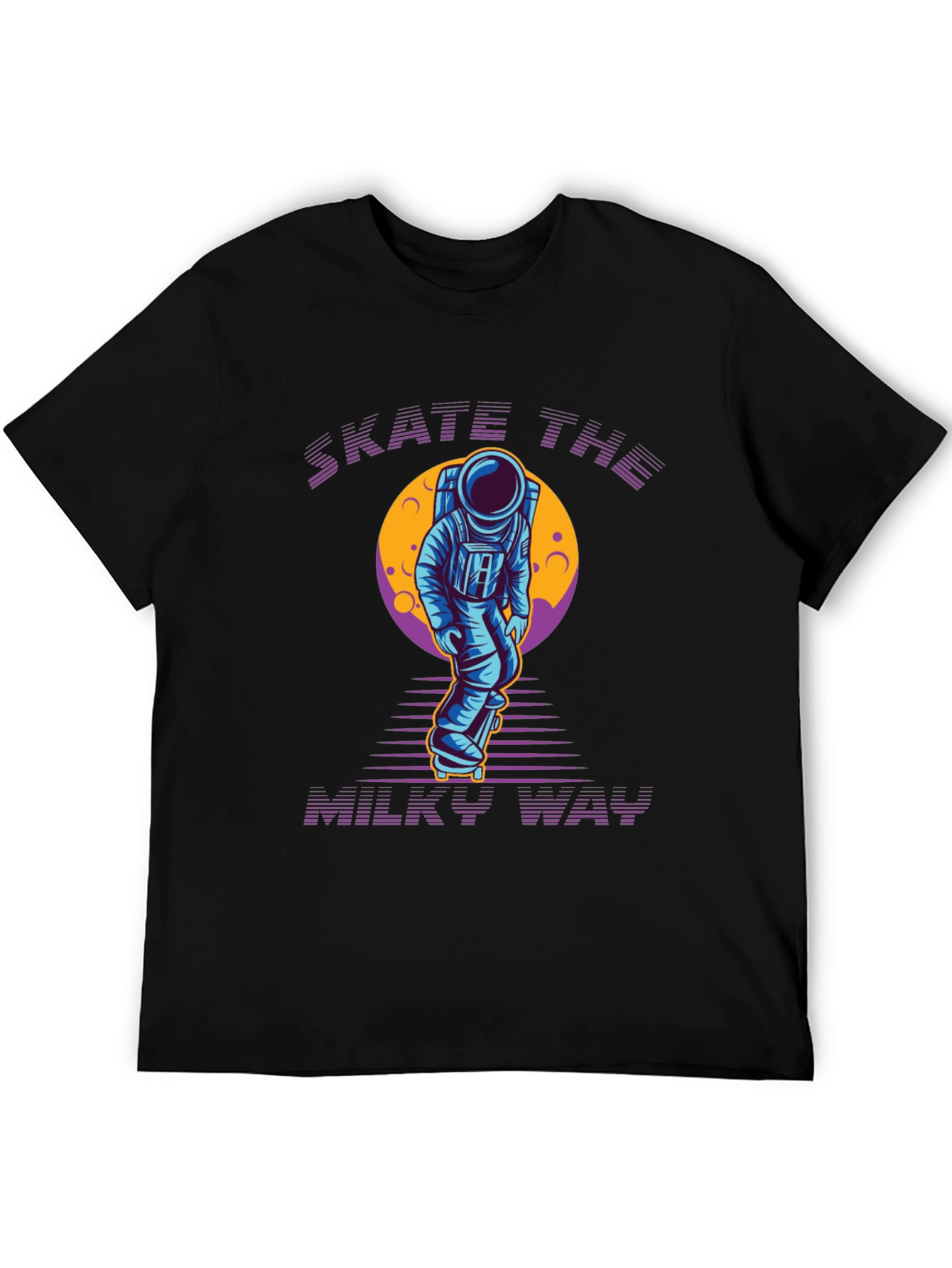 Skate the Milky Way Graphic Tee