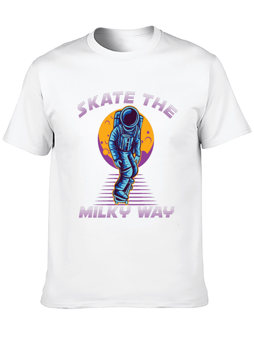 Skate the Milky Way Graphic Tee