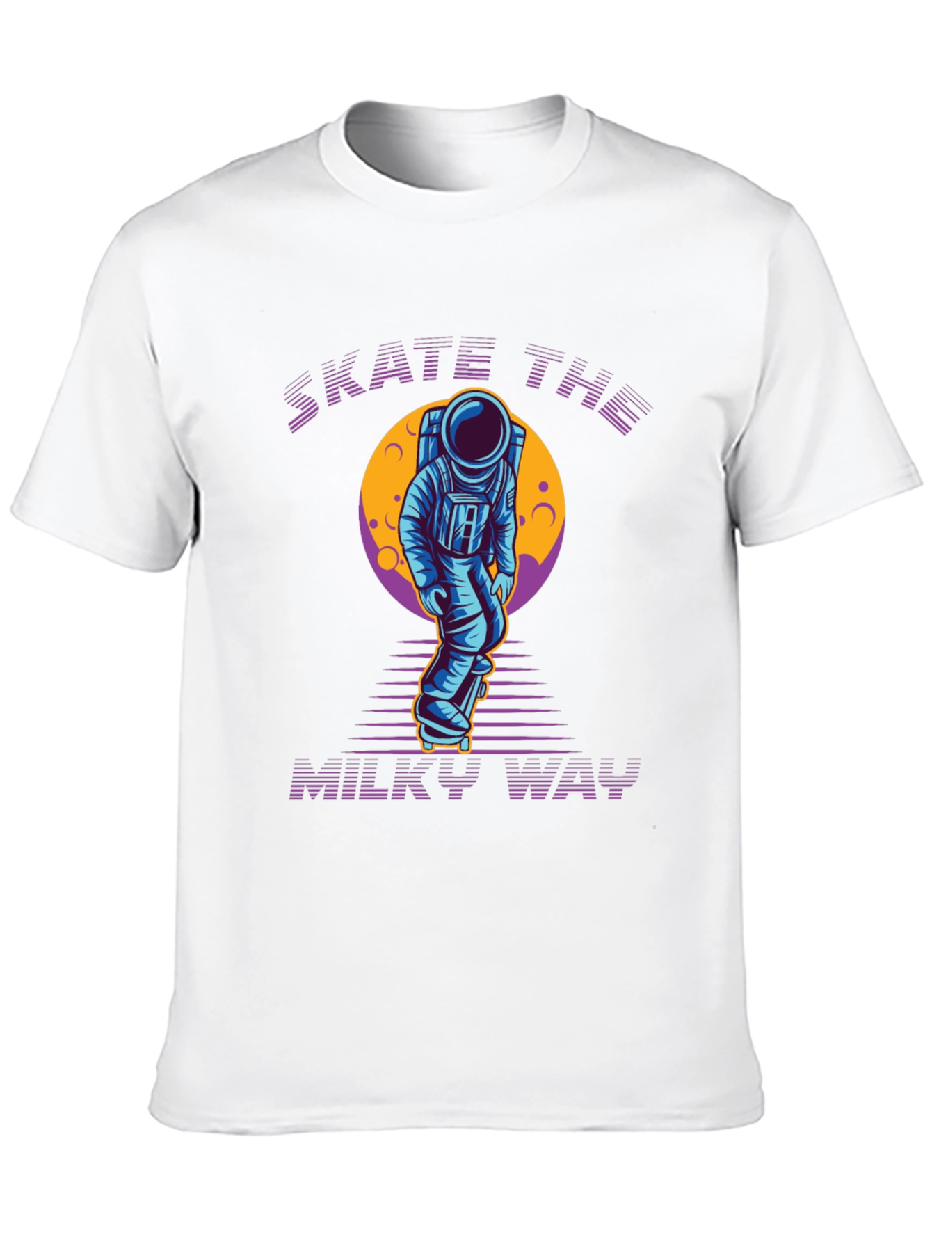 Skate the Milky Way Graphic Tee
