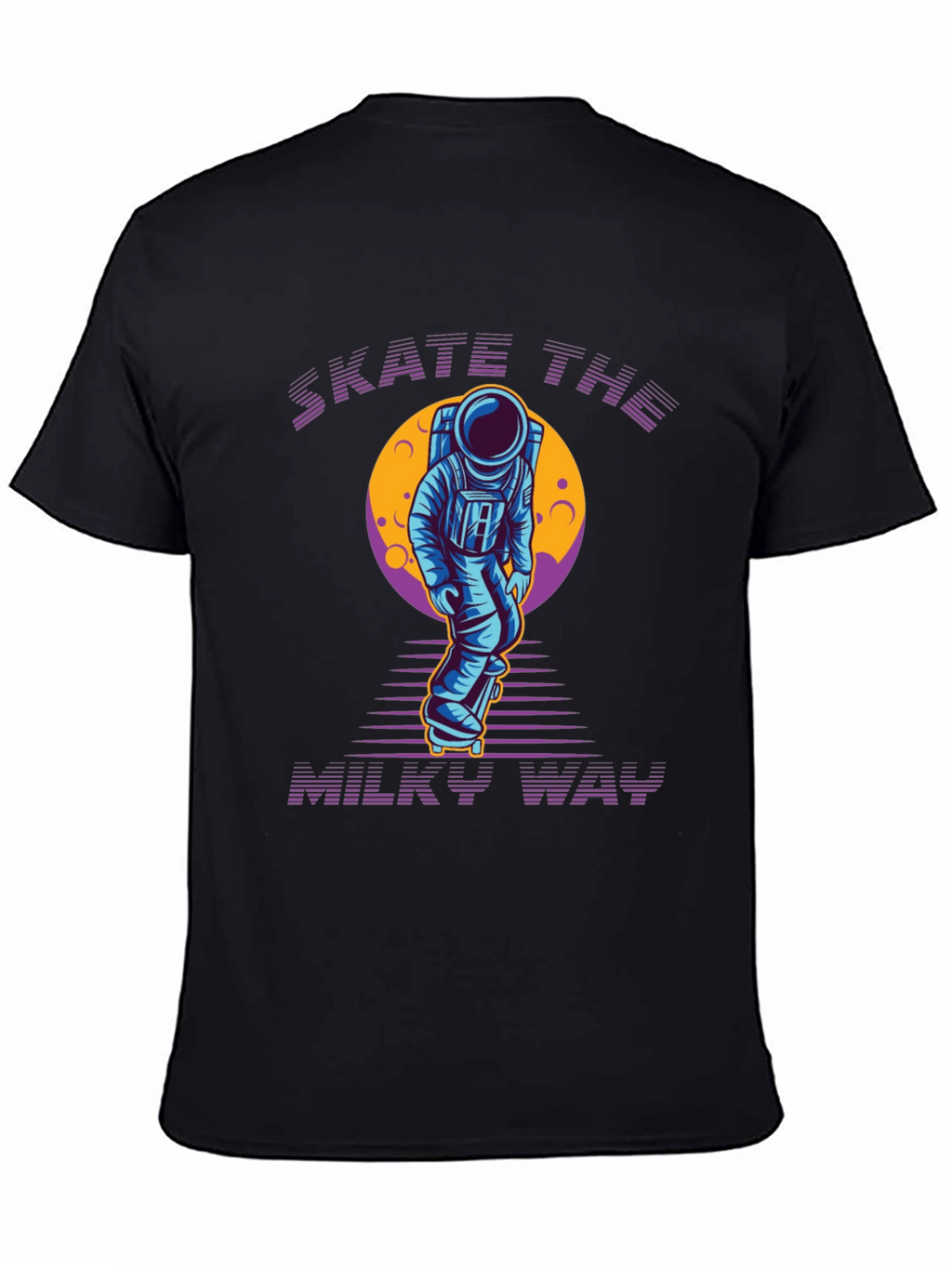 Skate the Milky Way Graphic Tee