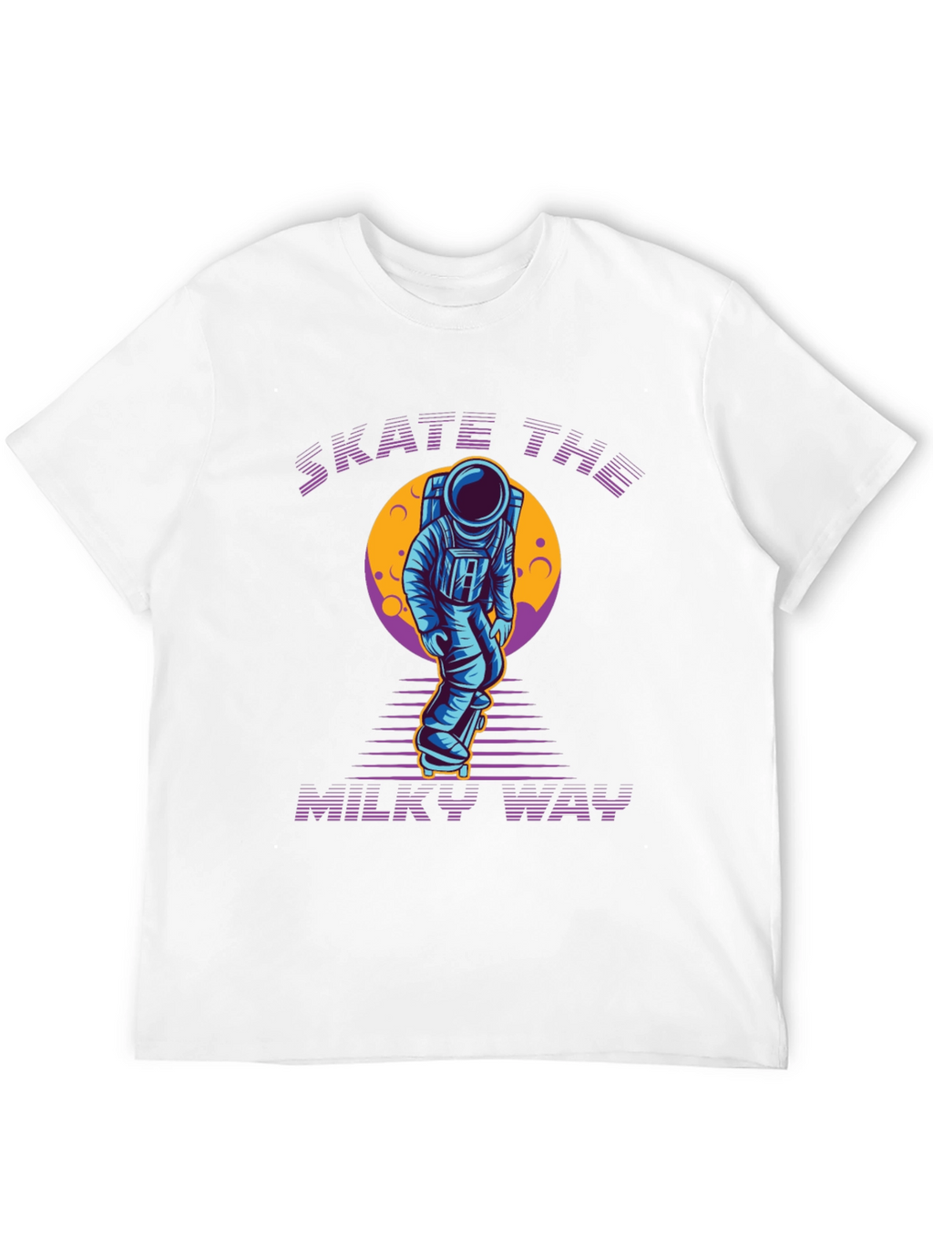 Skate the Milky Way Graphic Tee